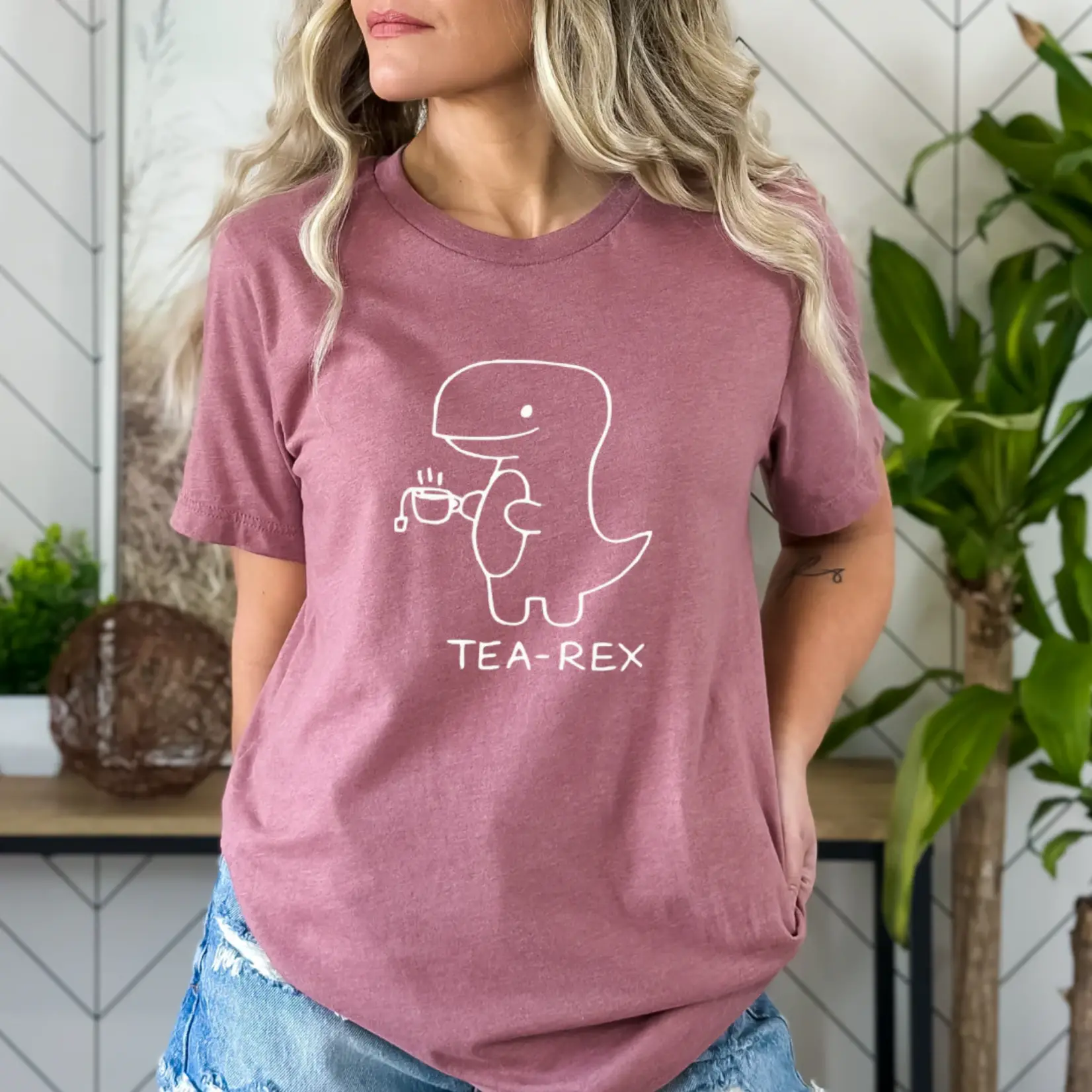 Wild Melon Designs Tea Rex Tee