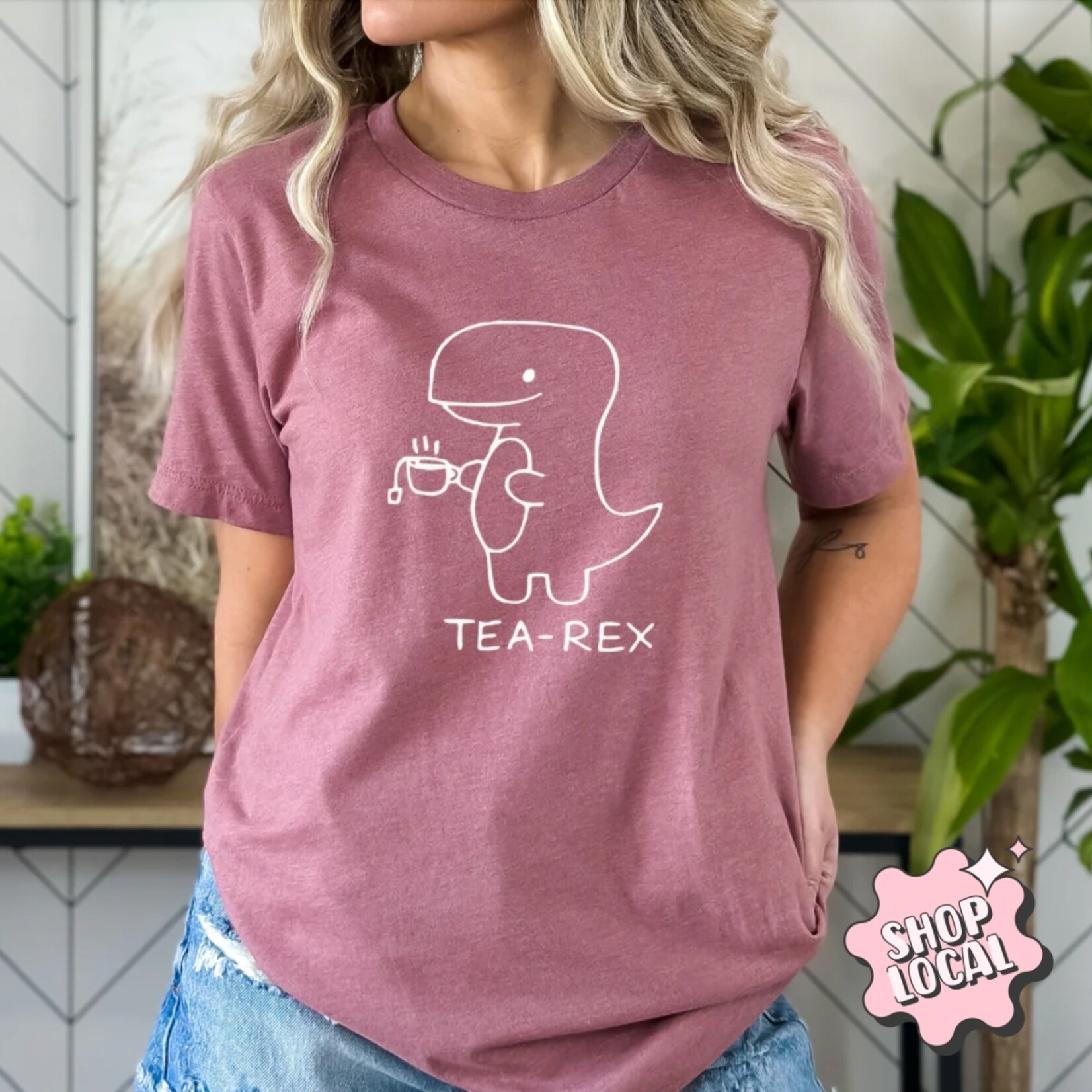 Wild Melon Designs Tea Rex Tee