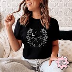 Wild Melon Designs Mtn Wreath Tee