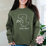 Wild Melon Designs T-Rex Crew Sweatshirt