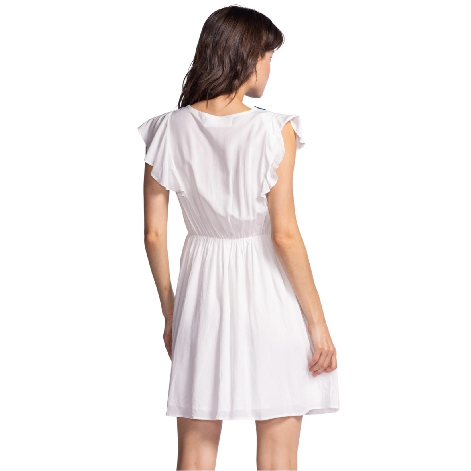 Pink Martini Adrienne Embroidered Dress