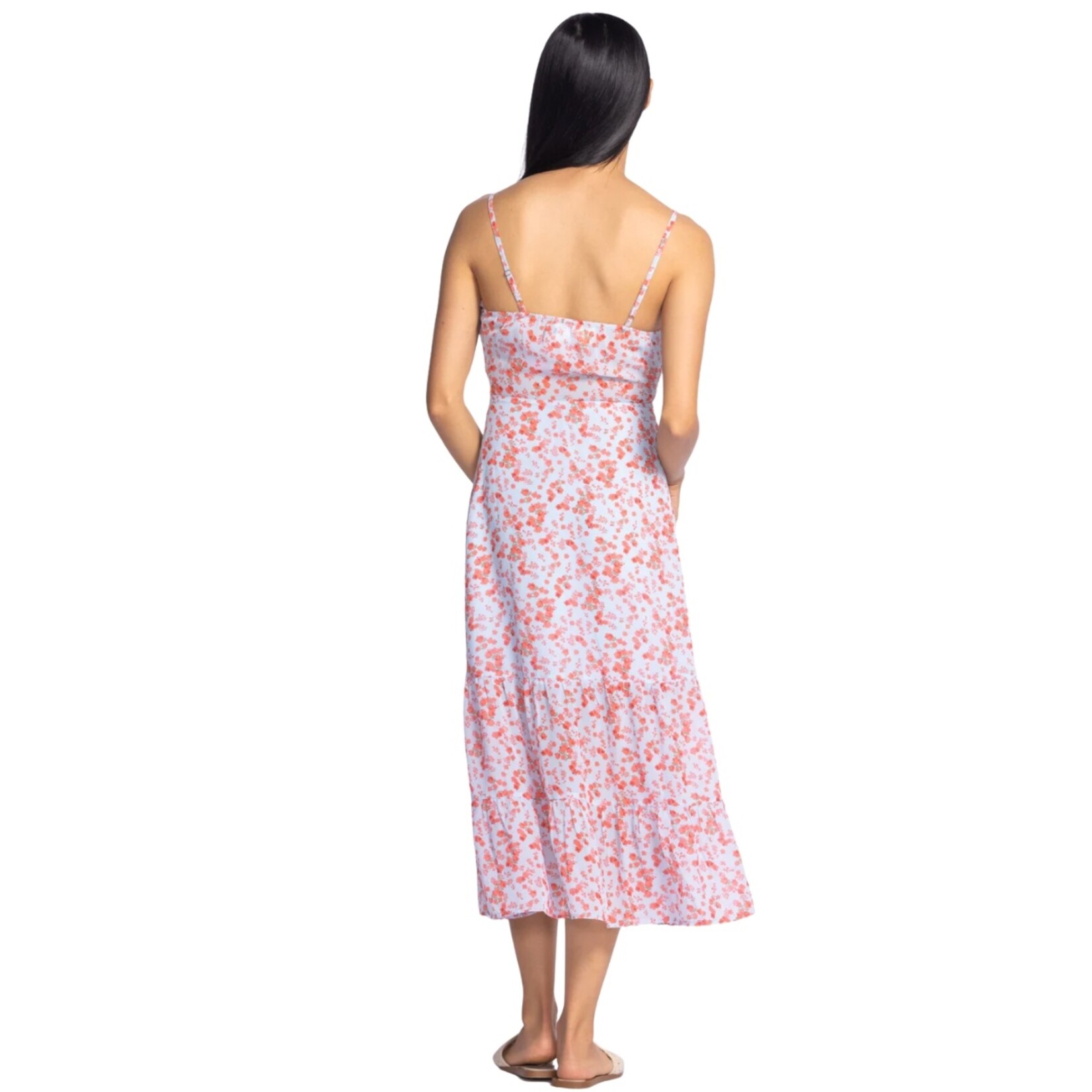 Pink Martini Erika Floral Midi Dress