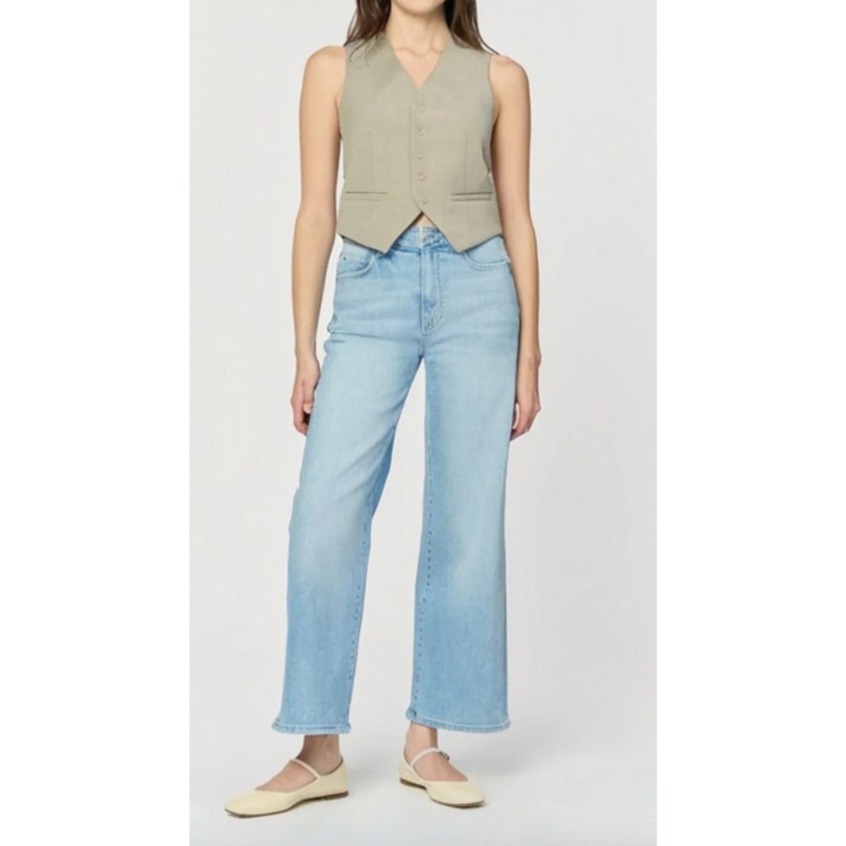 Warp & Weft ICN Crop Wide Leg (27"L)