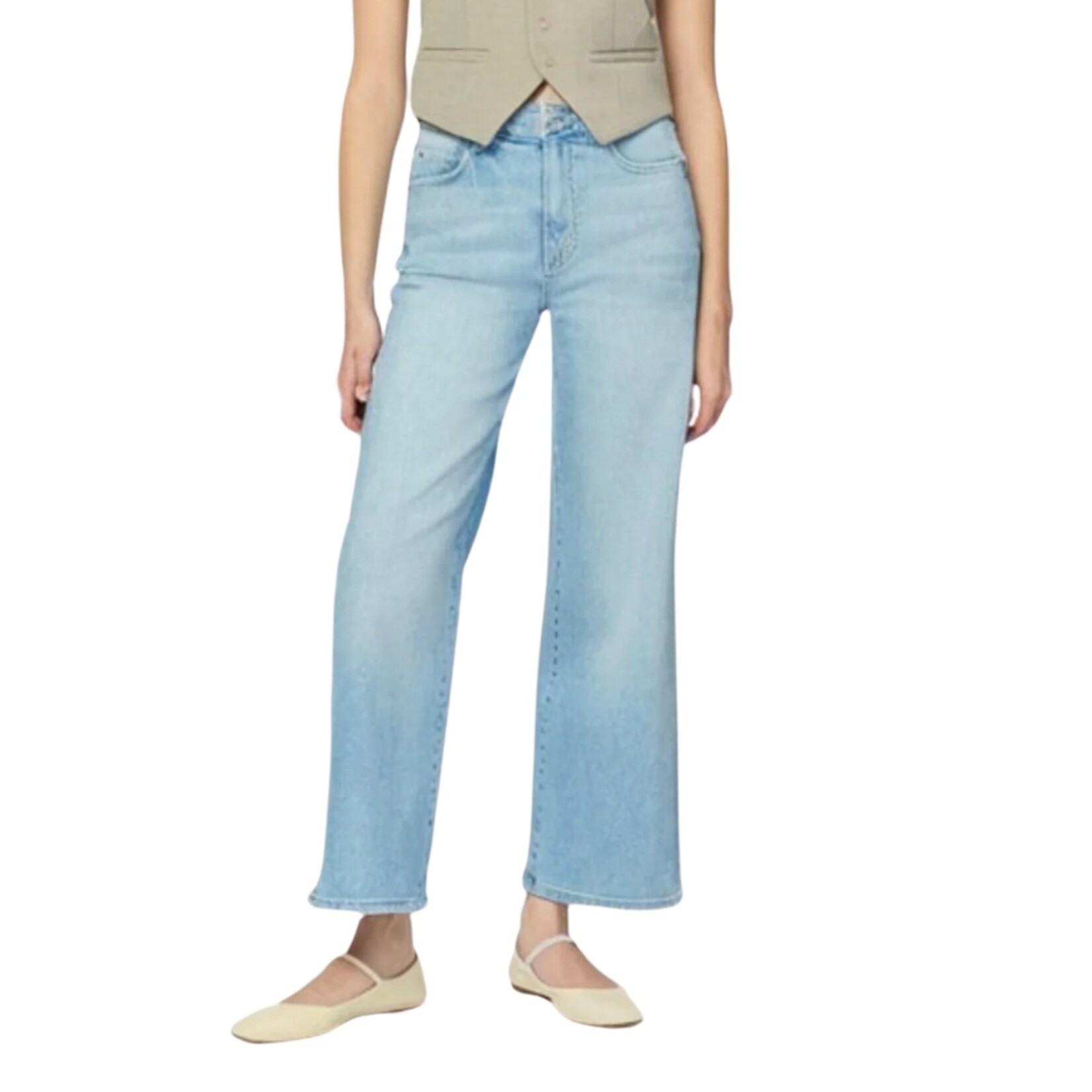 Warp & Weft ICN Crop Wide Leg (27"L)