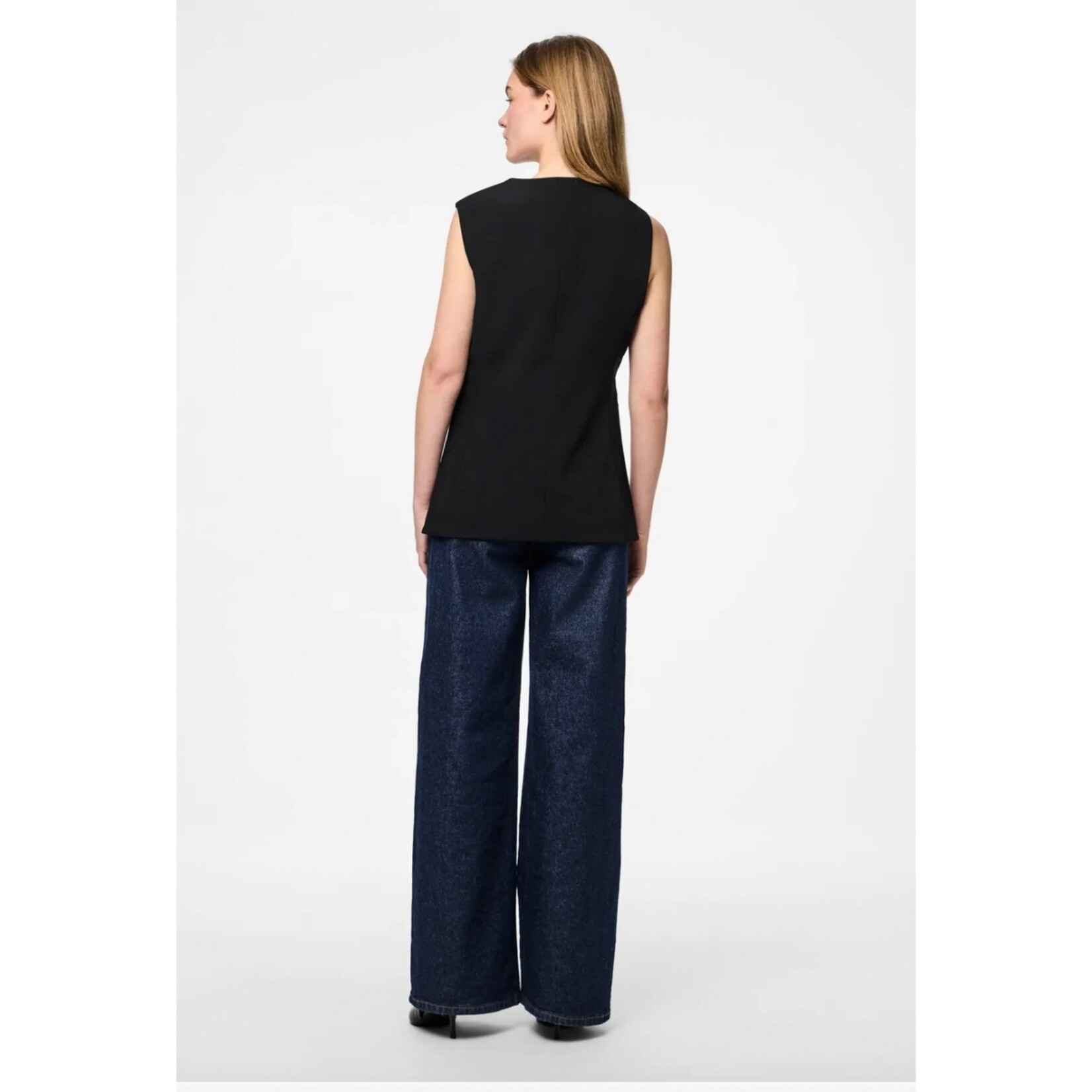 Pieces Tessa Long Line Vest