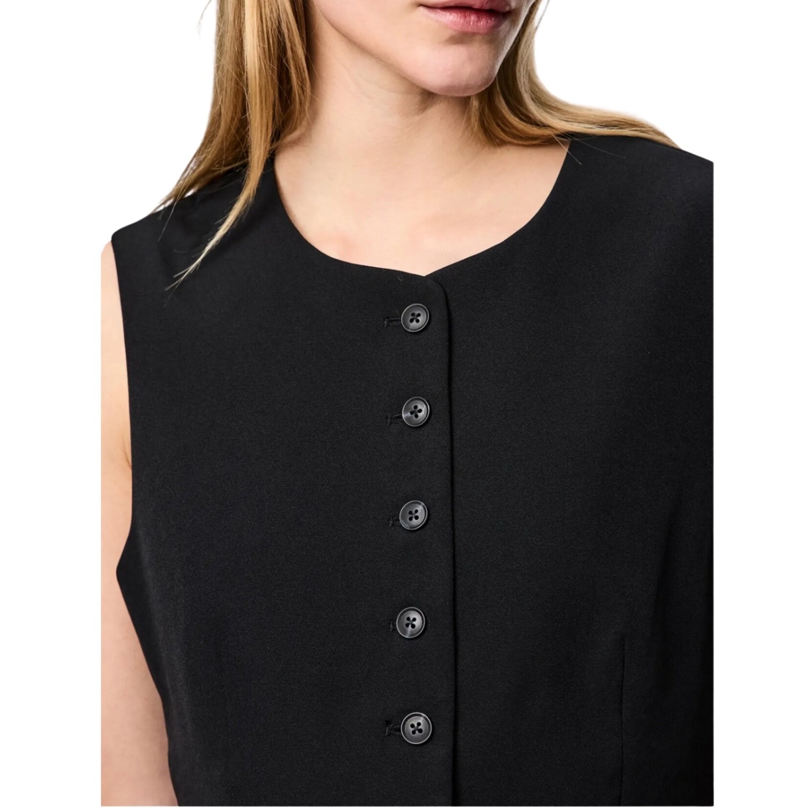 Pieces Tessa Long Line Vest