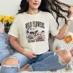 Wild Melon Designs Wildflowers + Wild Horses Tee