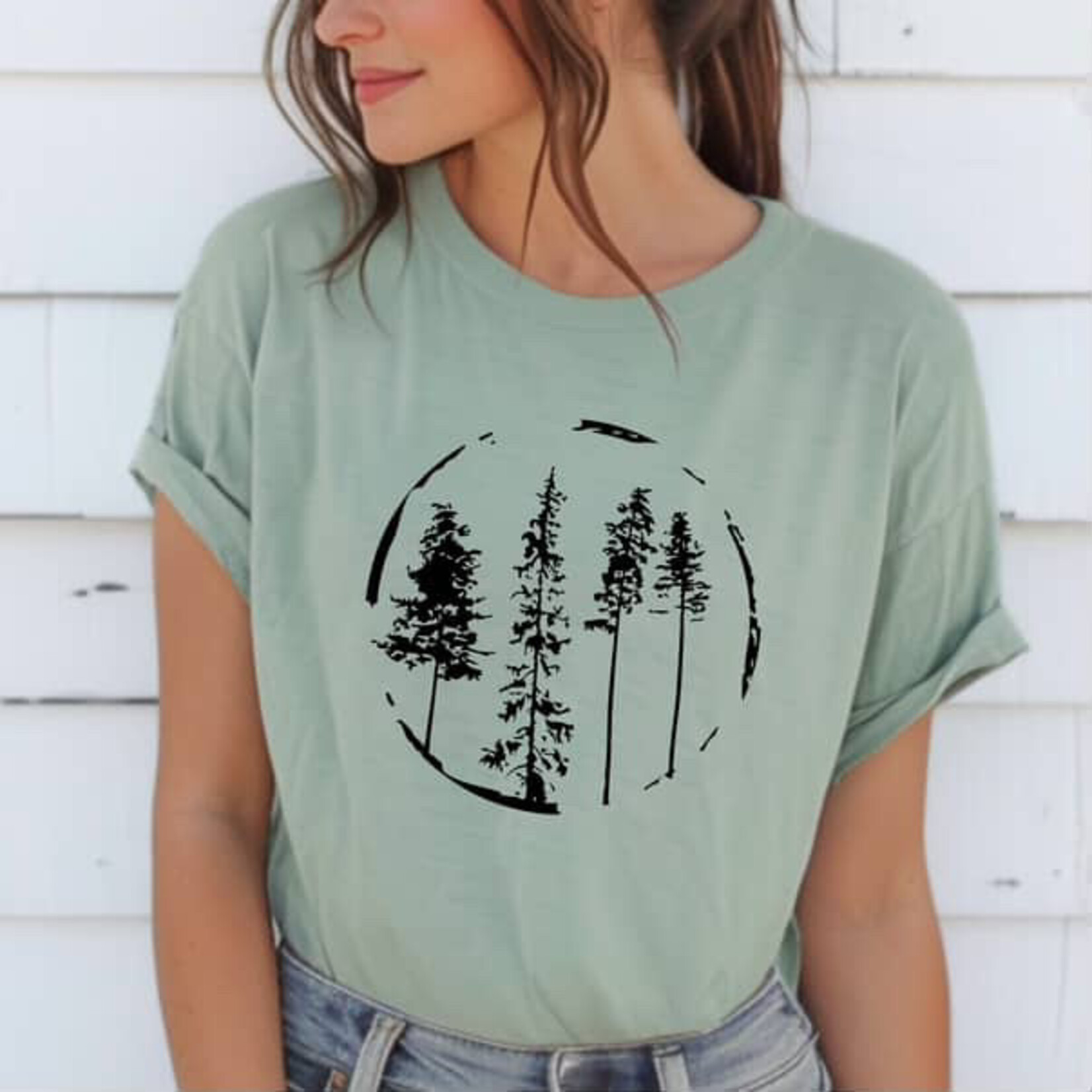 Wild Melon Designs Tree Circle tee