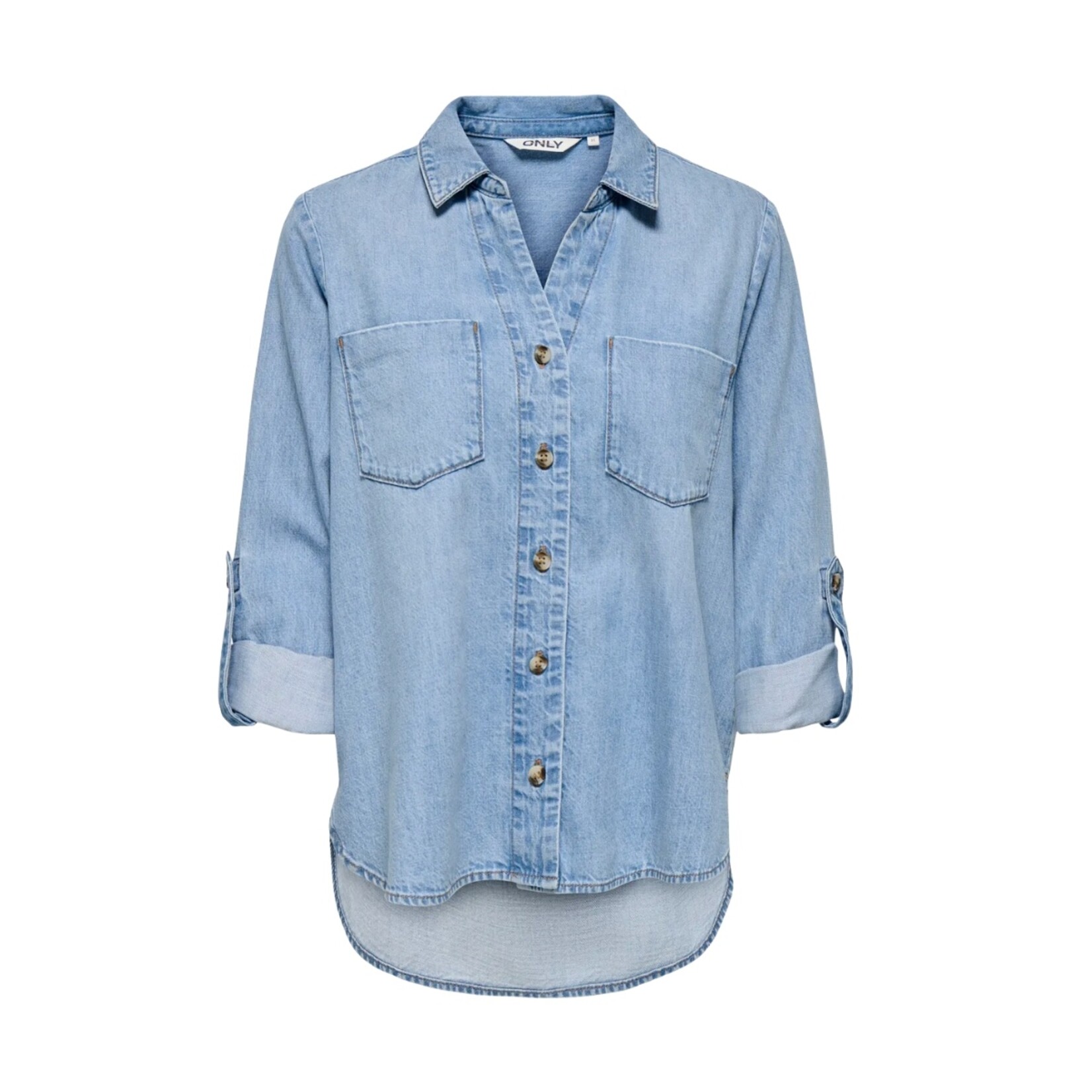 Blaze Cuffed Button Up
