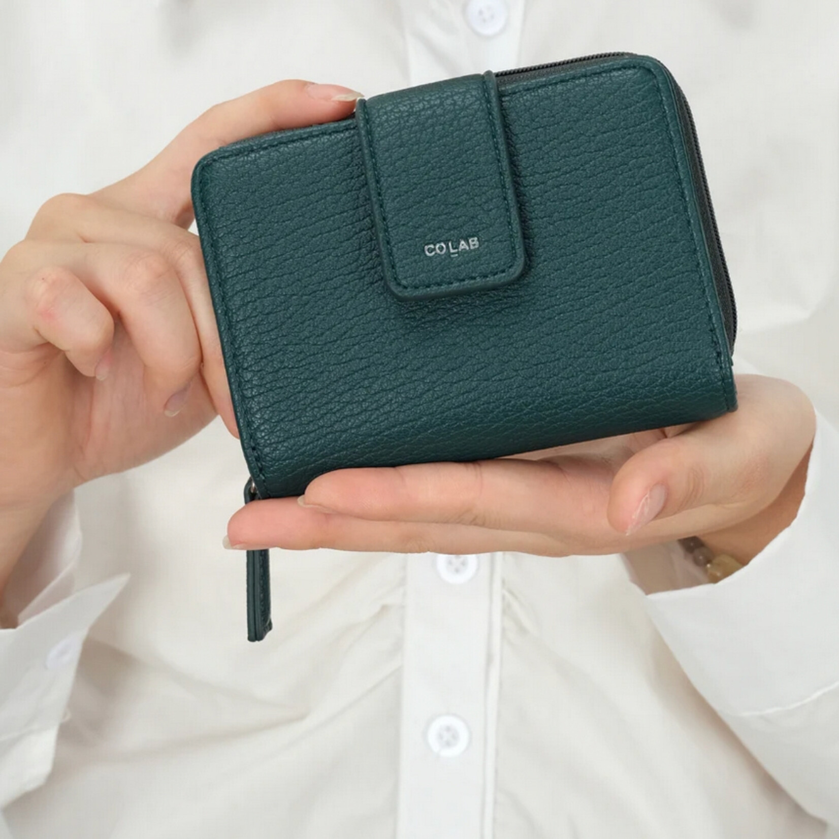 Co Lab Lucy Small Wallet - Cinnamon