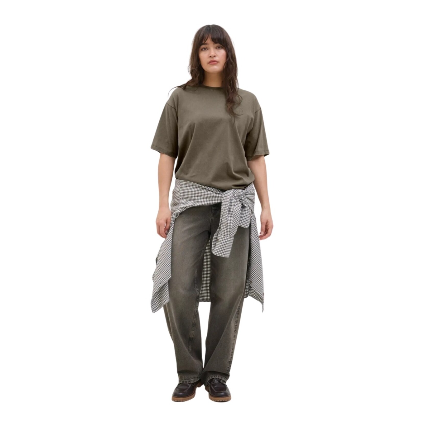 JJXX Andrea Loose Fit Tee - Falcon