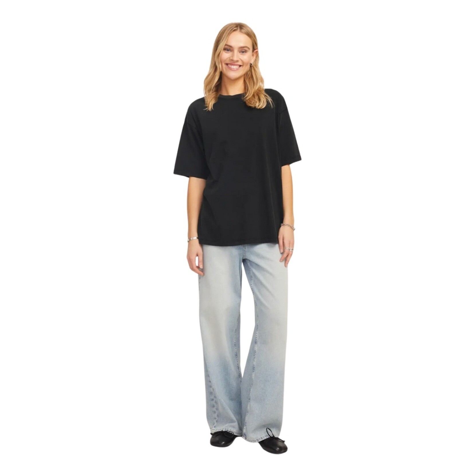 JJXX Andrea Loose Fit Tee - Black