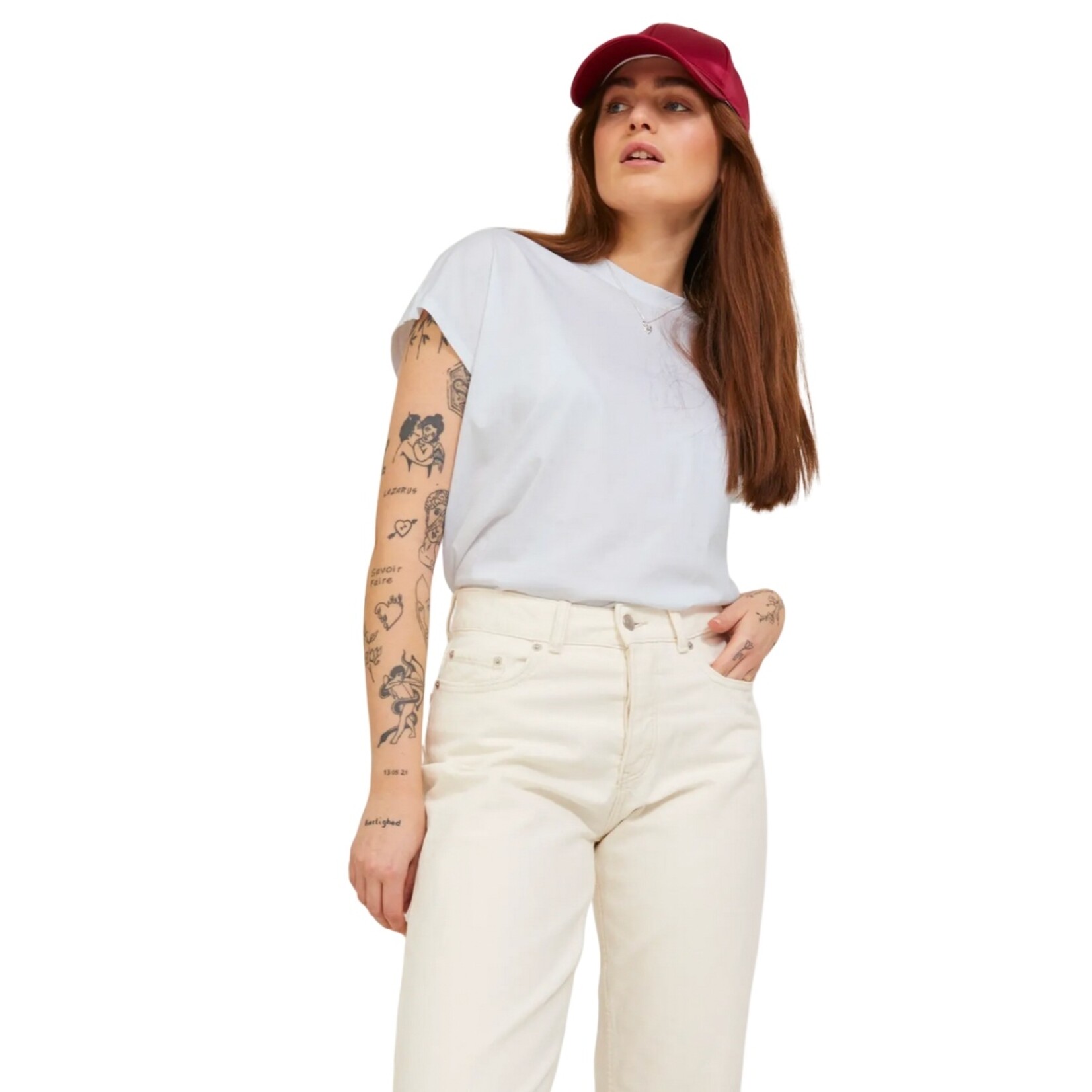 JJXX Astrid Tee - Bright White