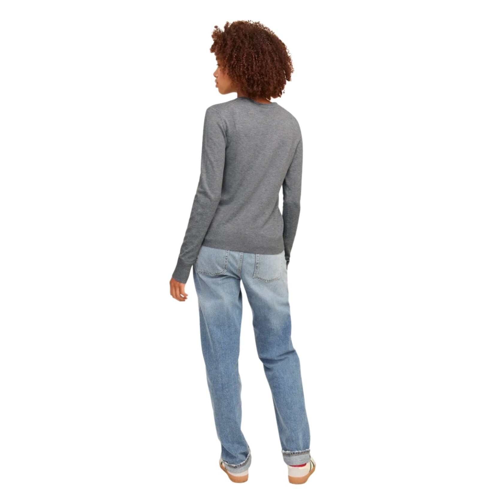 JJXX Celise Crew Neck Knit - Grey