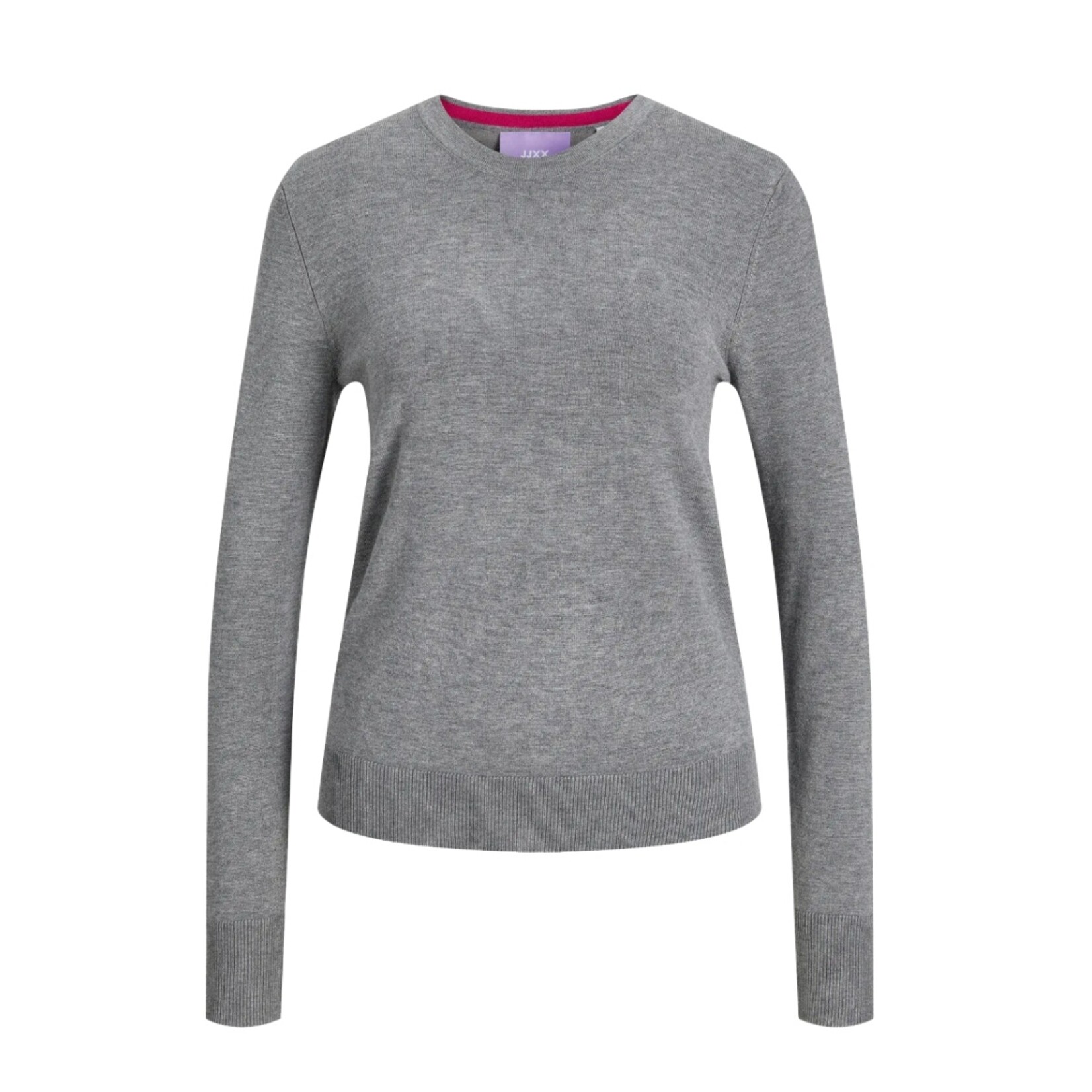 JJXX Celise Crew Neck Knit - Grey