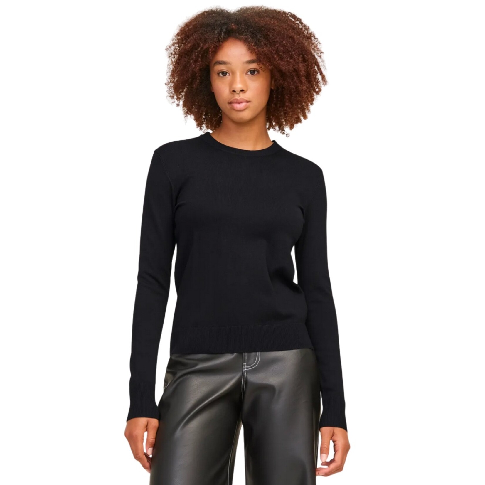 JJXX Celise Crew Neck Knit - Black