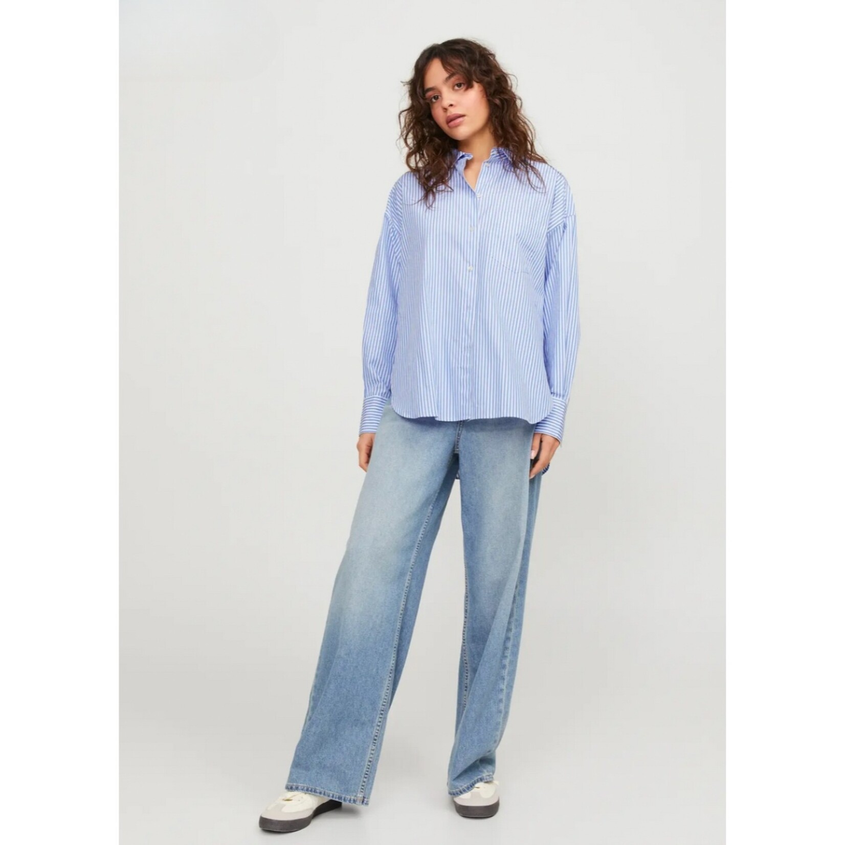 JJXX Jamie Stripe Relaxed Poplin Shirt