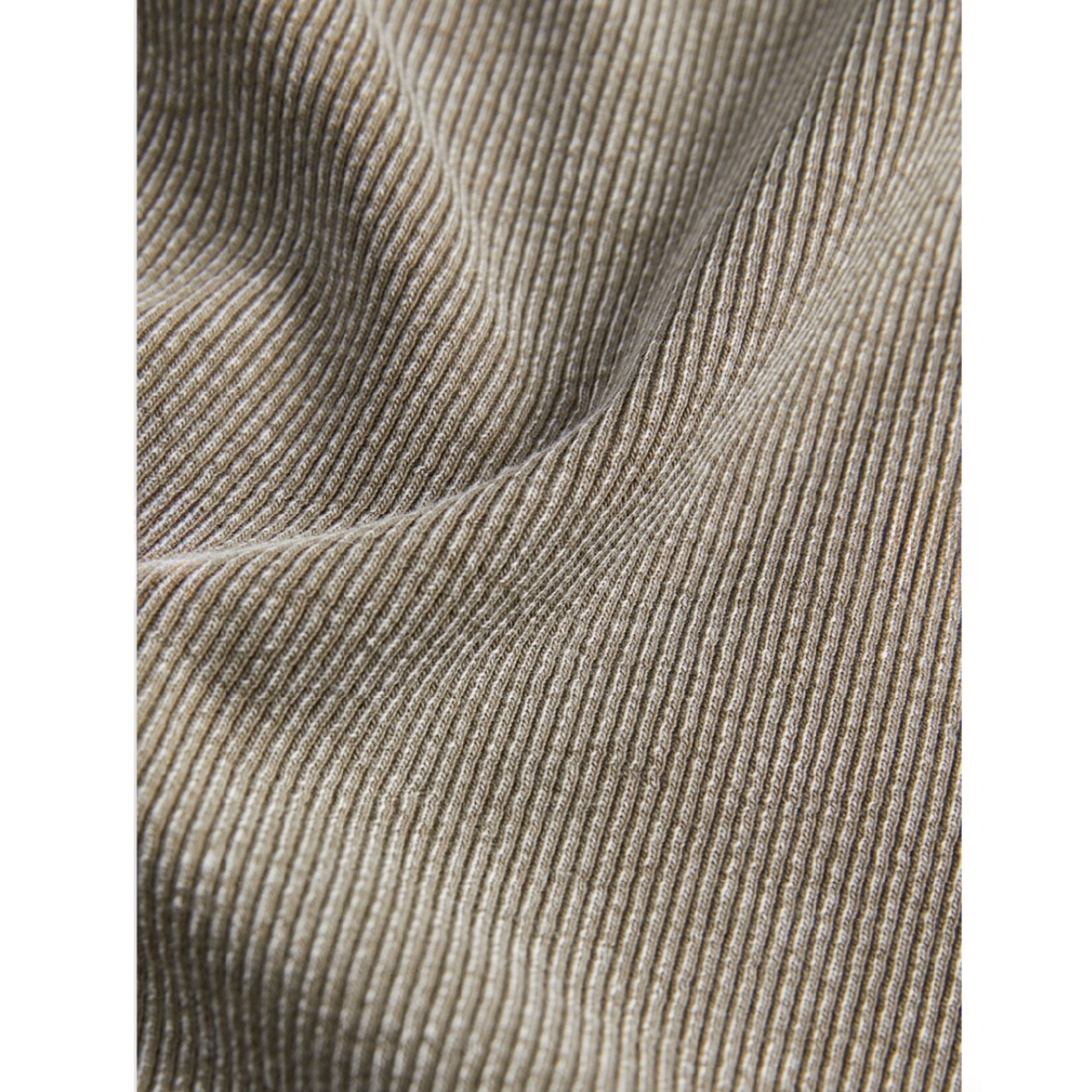 JJXX Frankie Wash Ribbed Tee - Morel