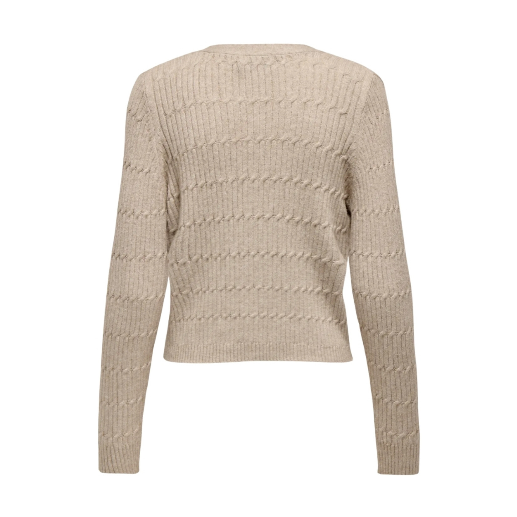Only Katia V-Neck Cardi - Mocha