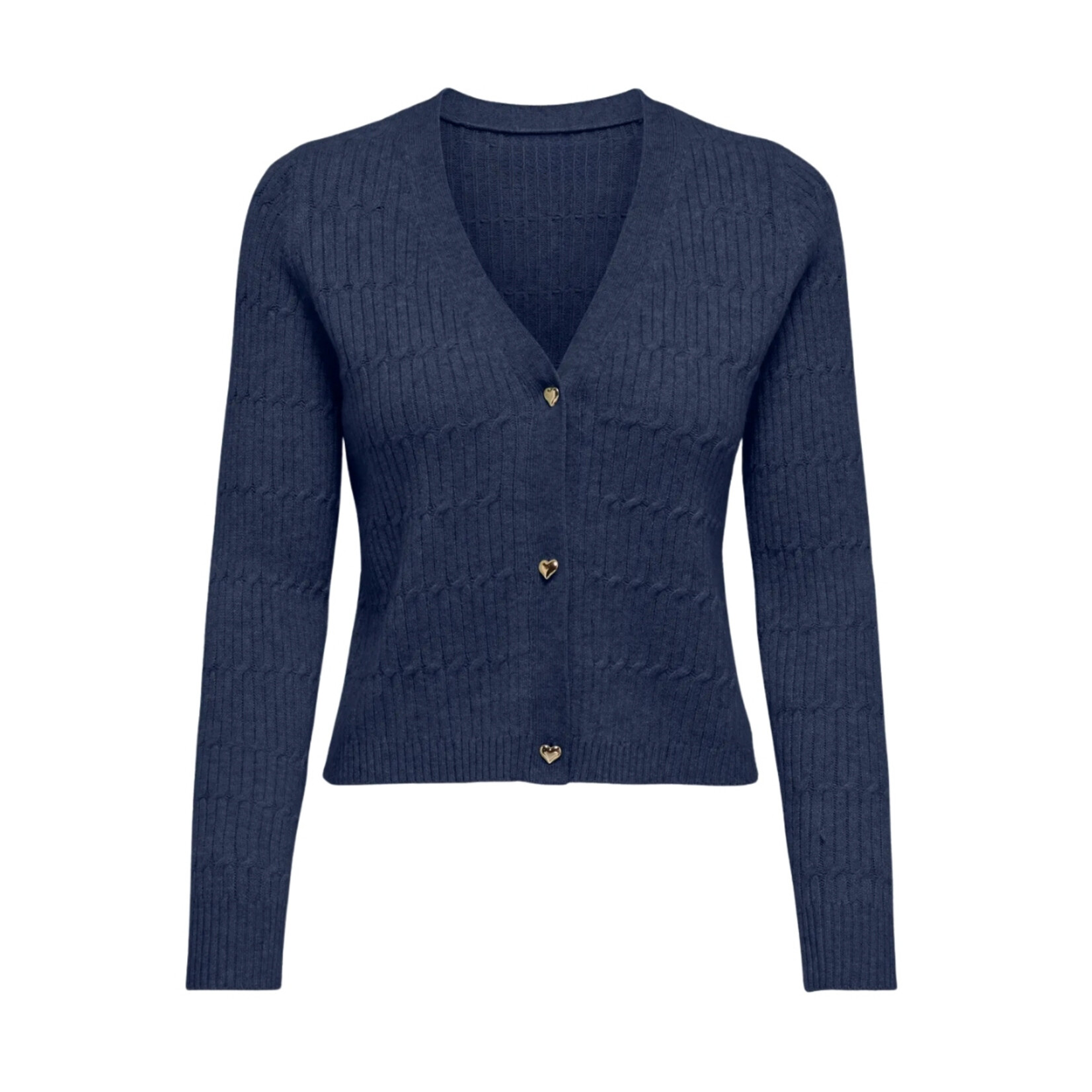 Only Katia V-Neck Cardi - Navy