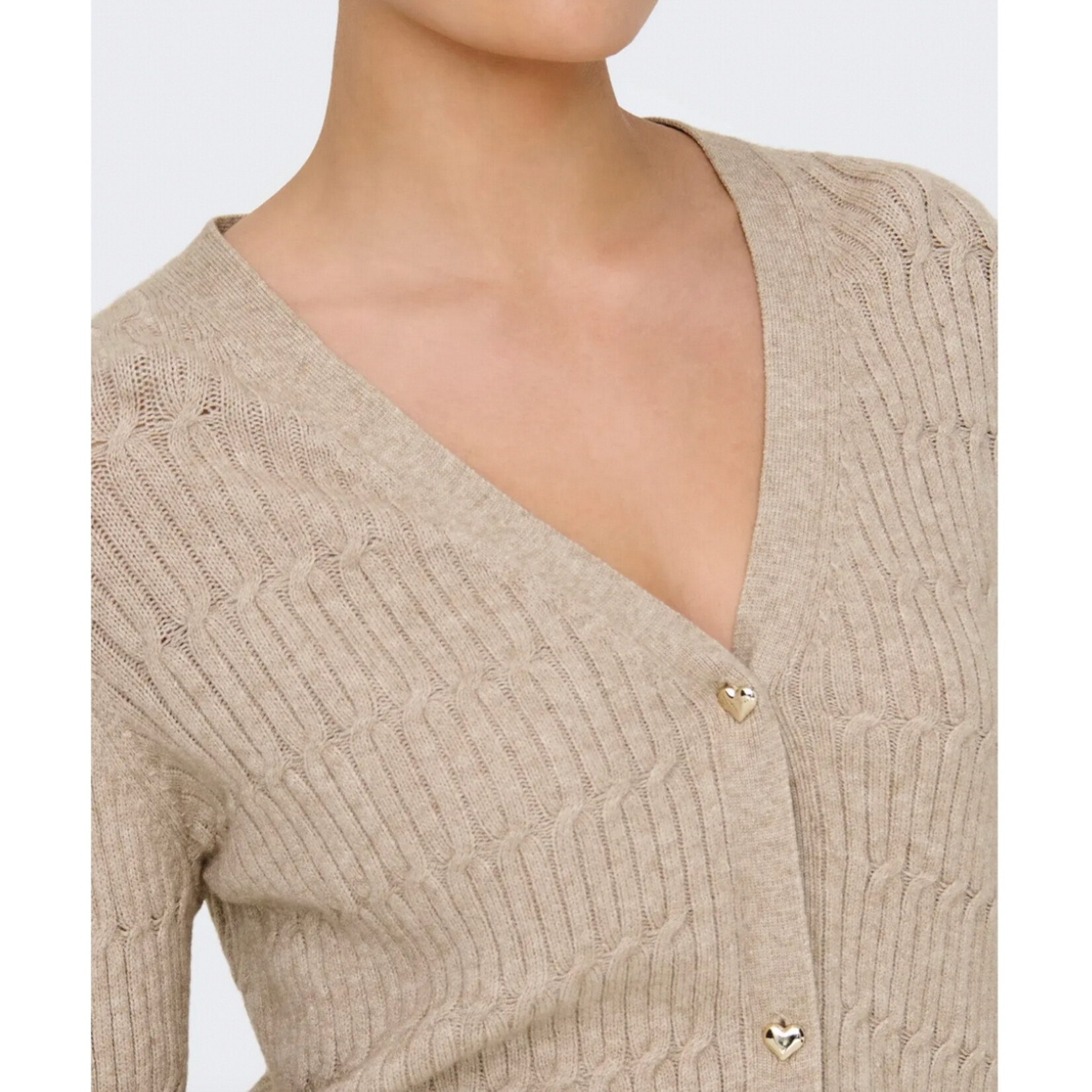 Only Katia V-Neck Cardi - Navy