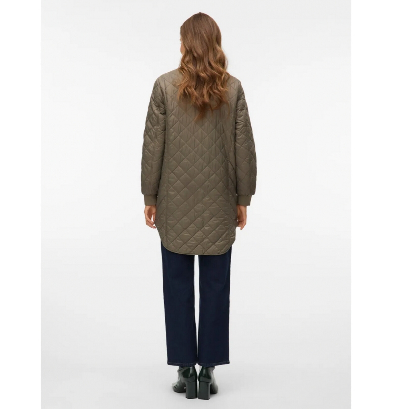 Vero Moda Hayle Quilted Coat - Loden