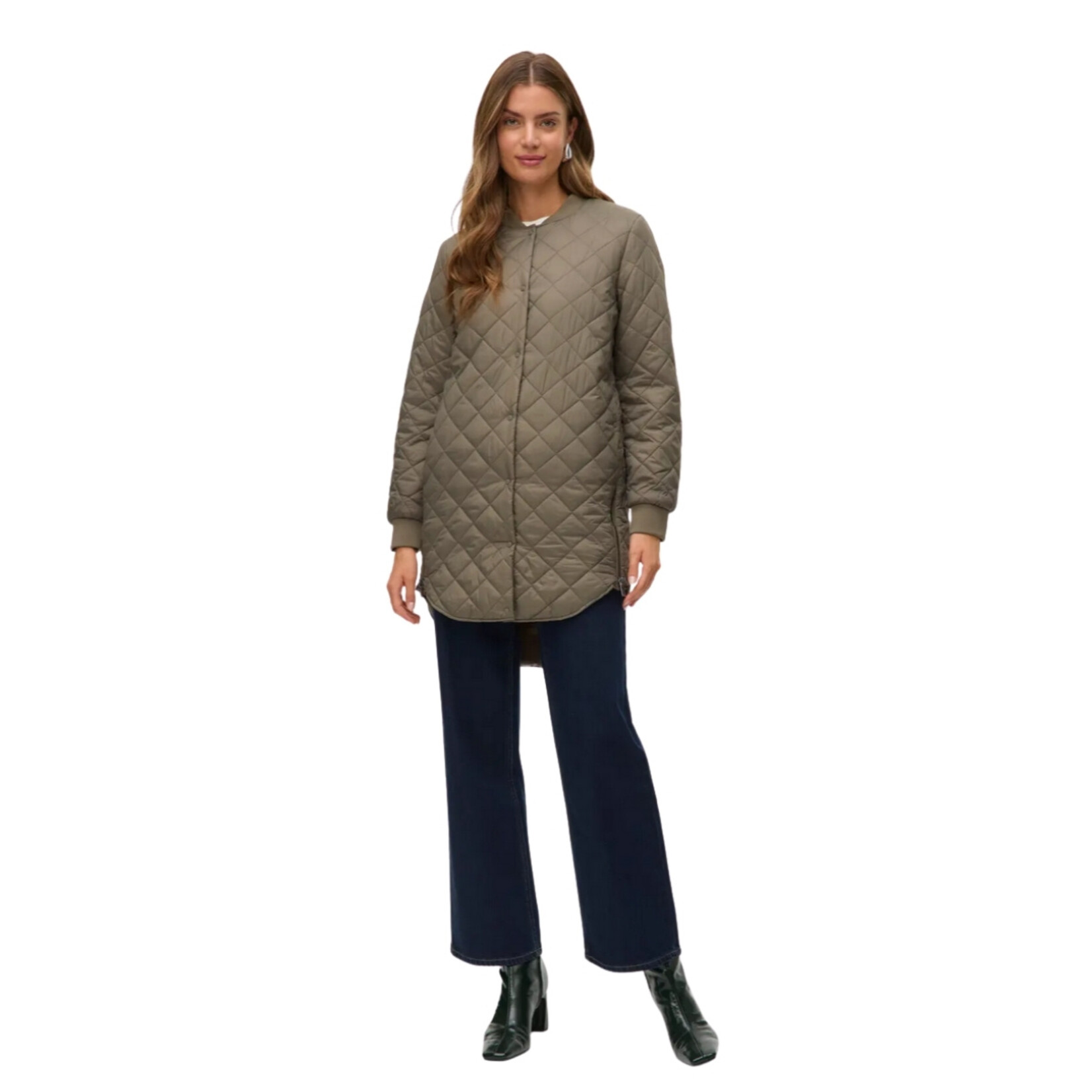 Vero Moda Hayle Quilted Coat - Loden