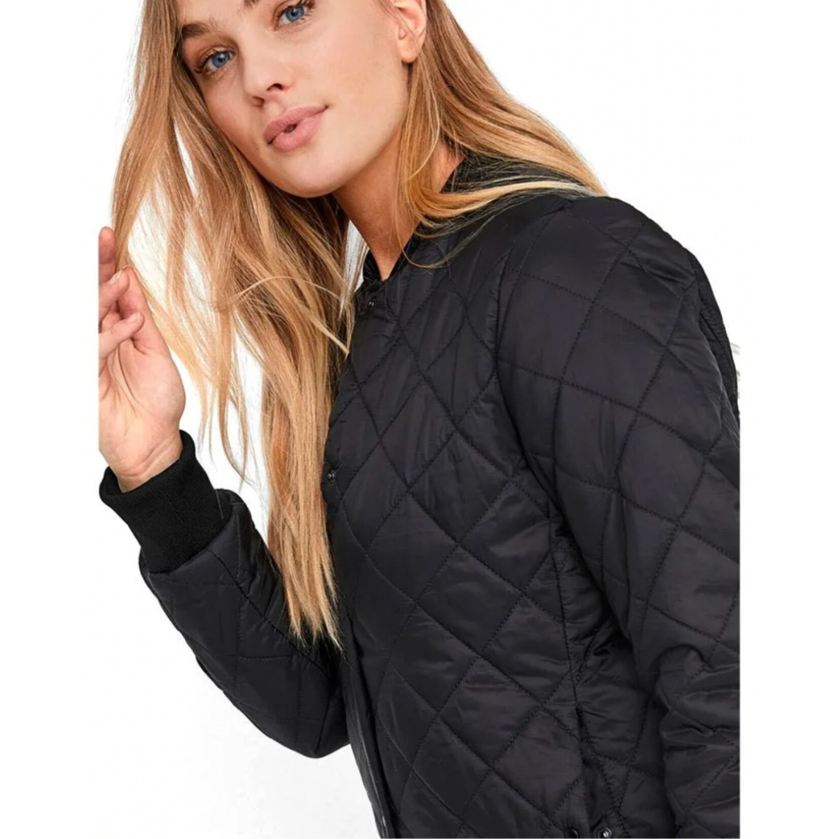 Vero Moda Hayle Quilted Coat - Black