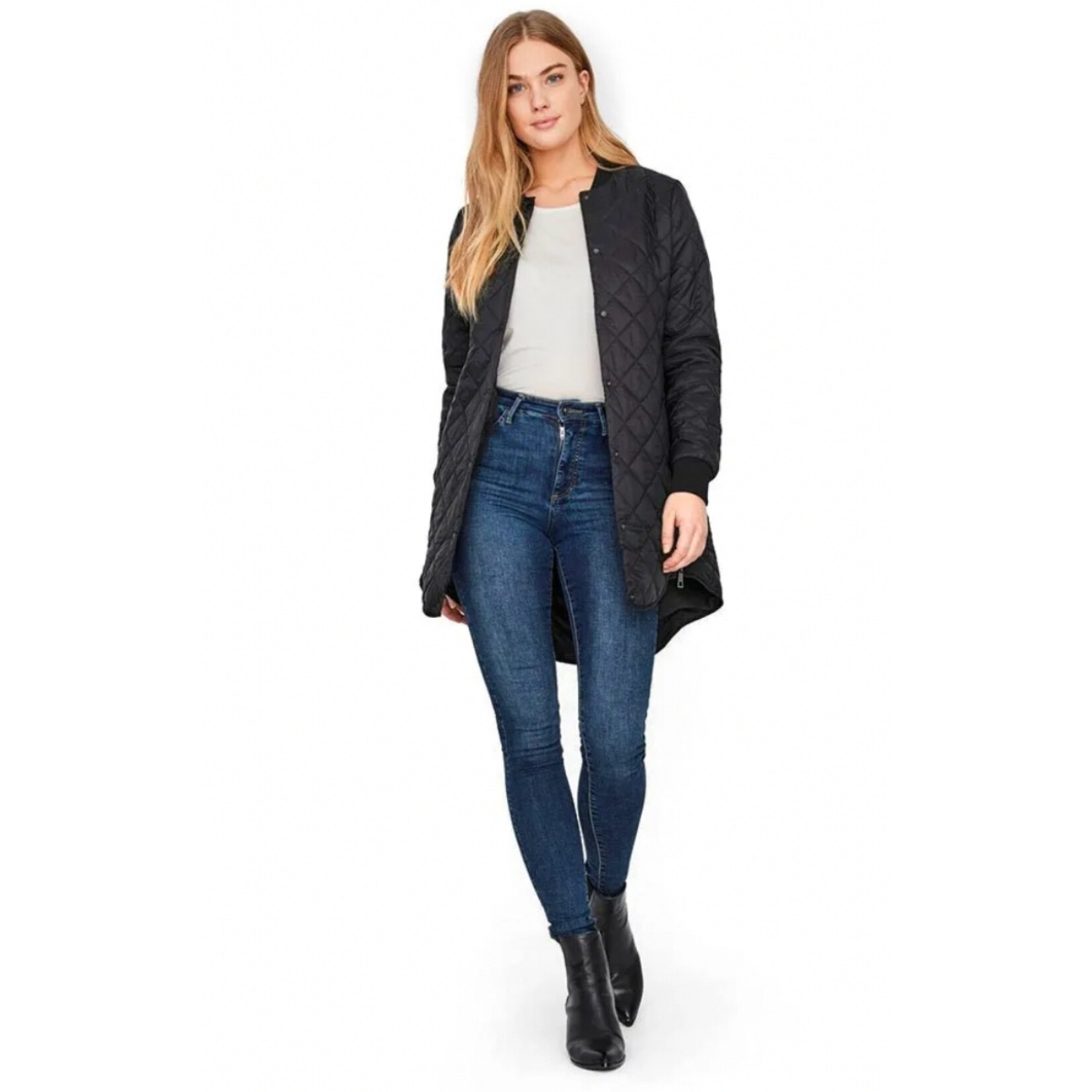 Vero Moda Hayle Quilted Coat - Black