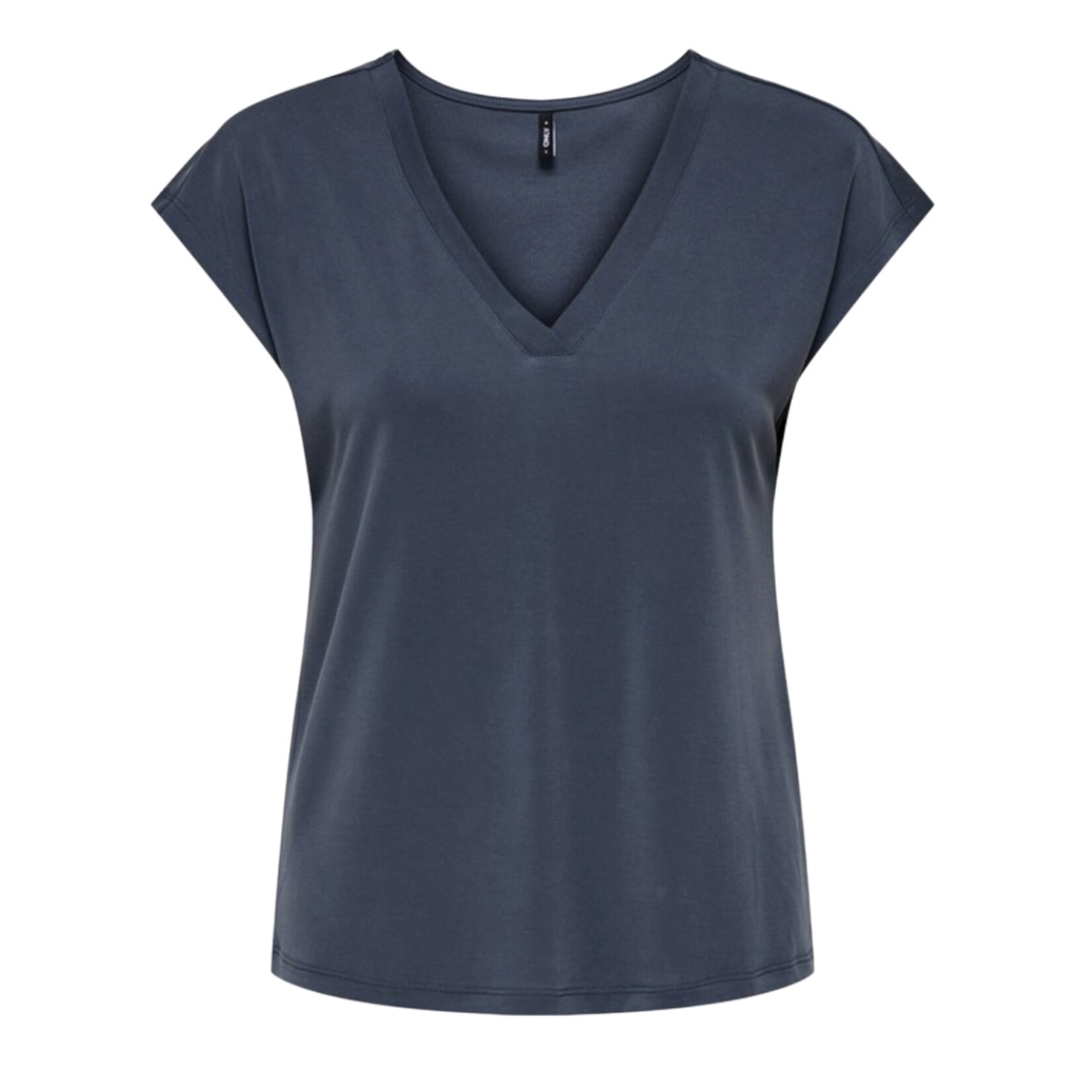 Only Liberty Modal V-Neck - Ombre Blue