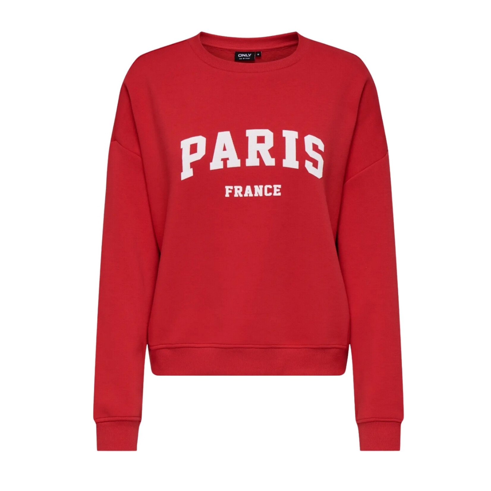 Only PARIS Sweatshirt - True Red