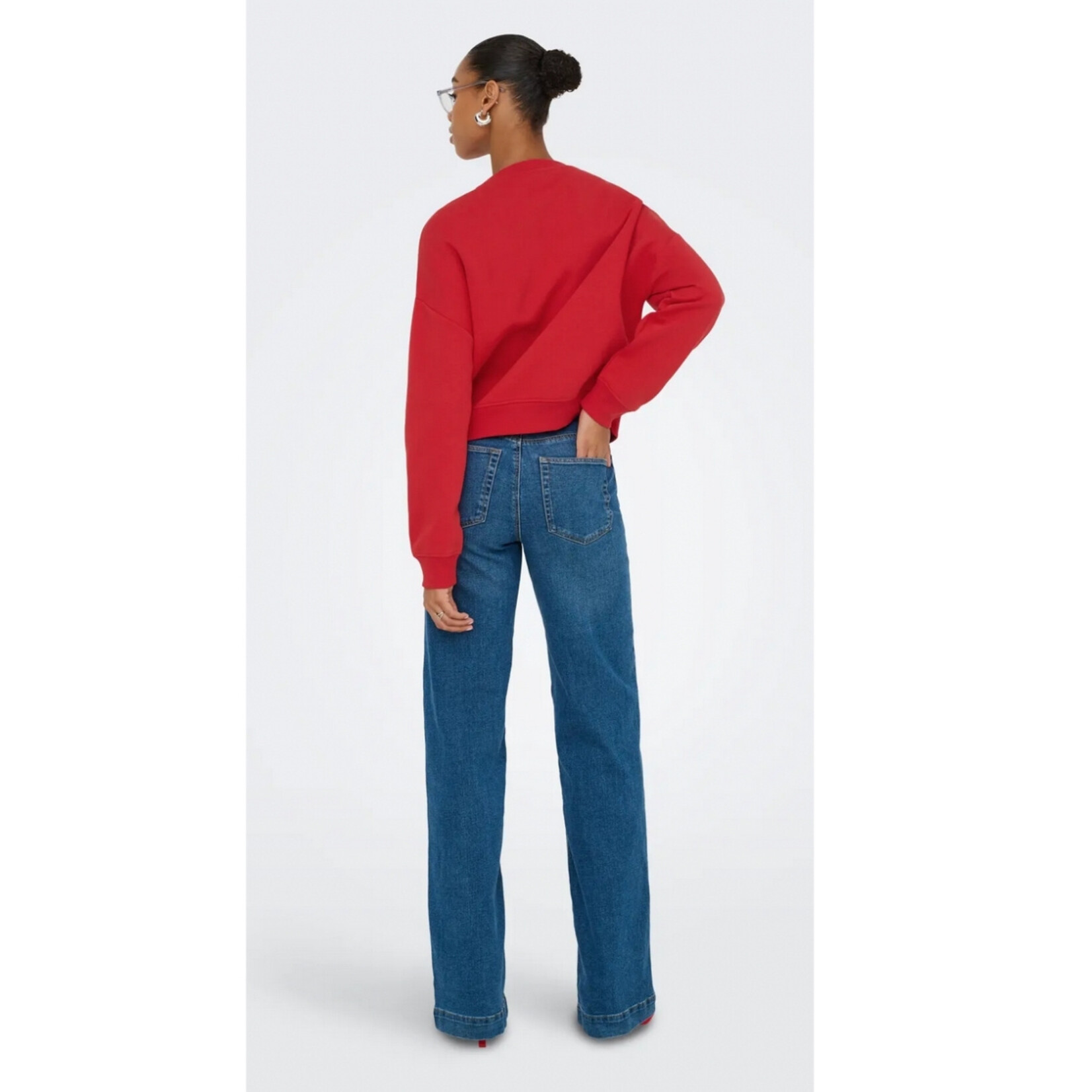 Only PARIS Sweatshirt - True Red