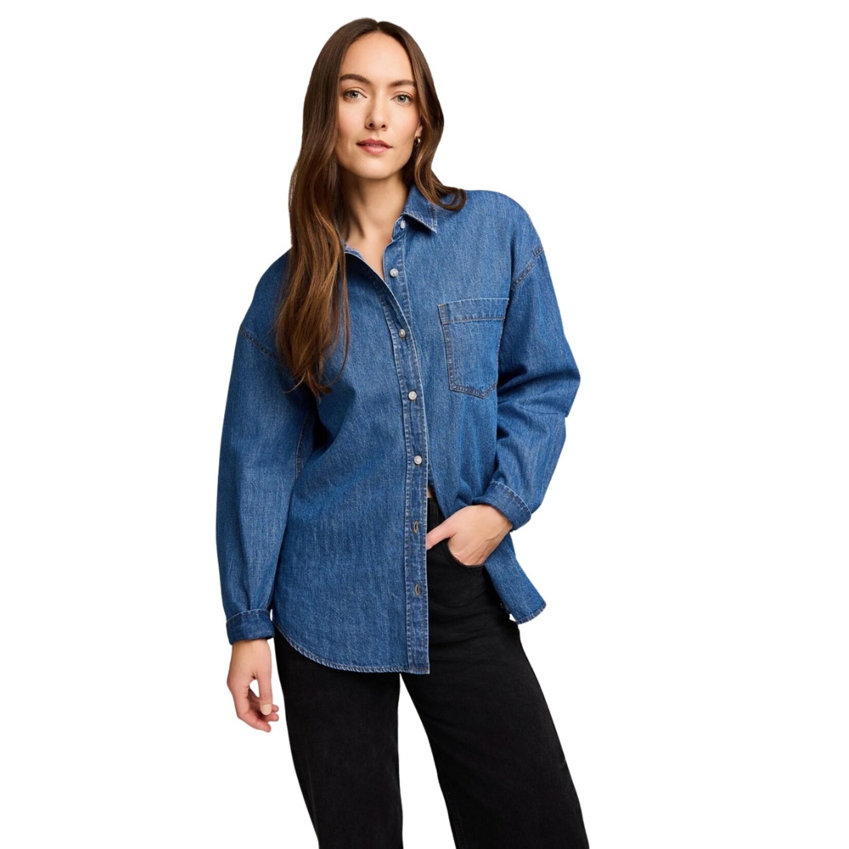 Gentle Fawn Whitney Denim Button Up