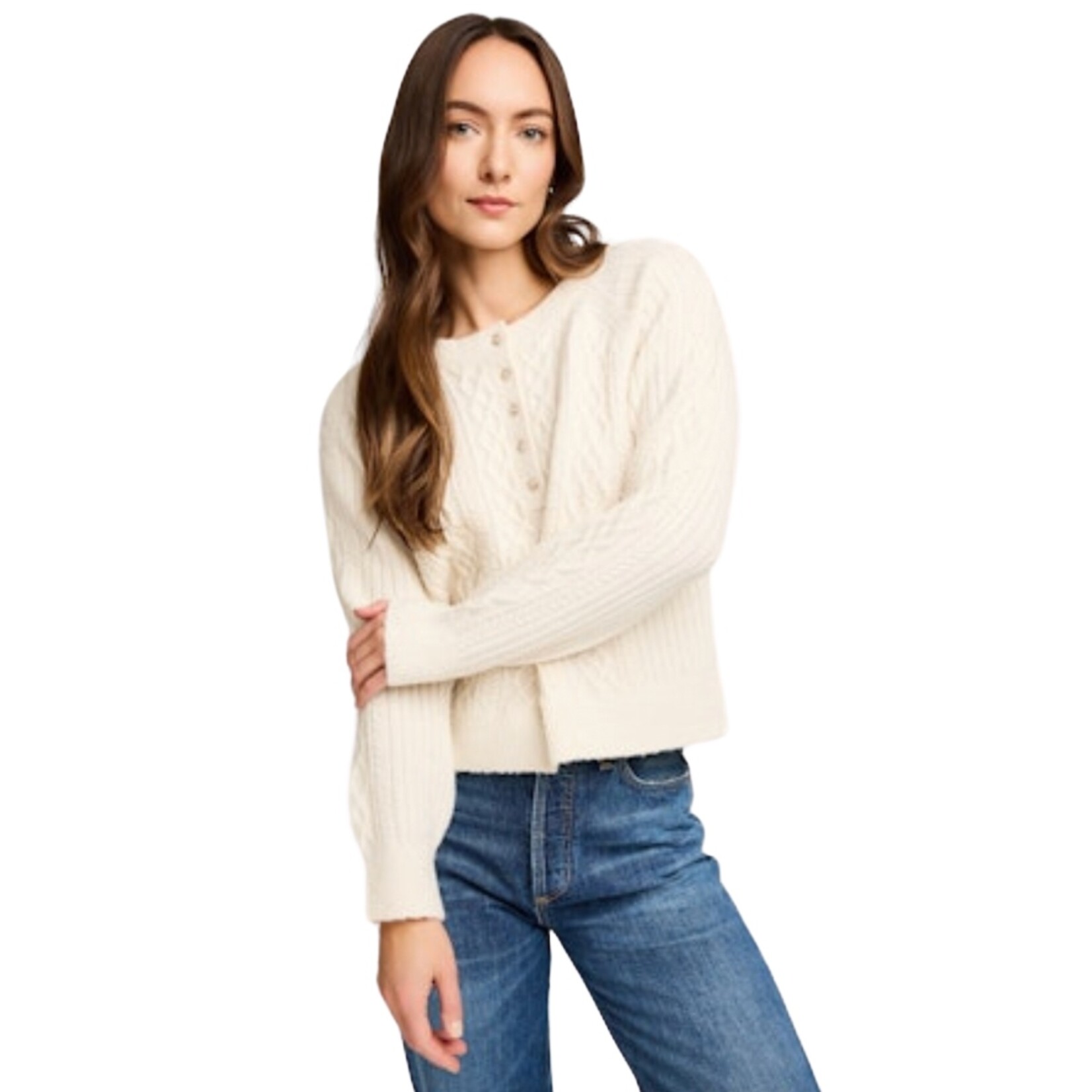 Gentle Fawn Aspen Button Cable Knit