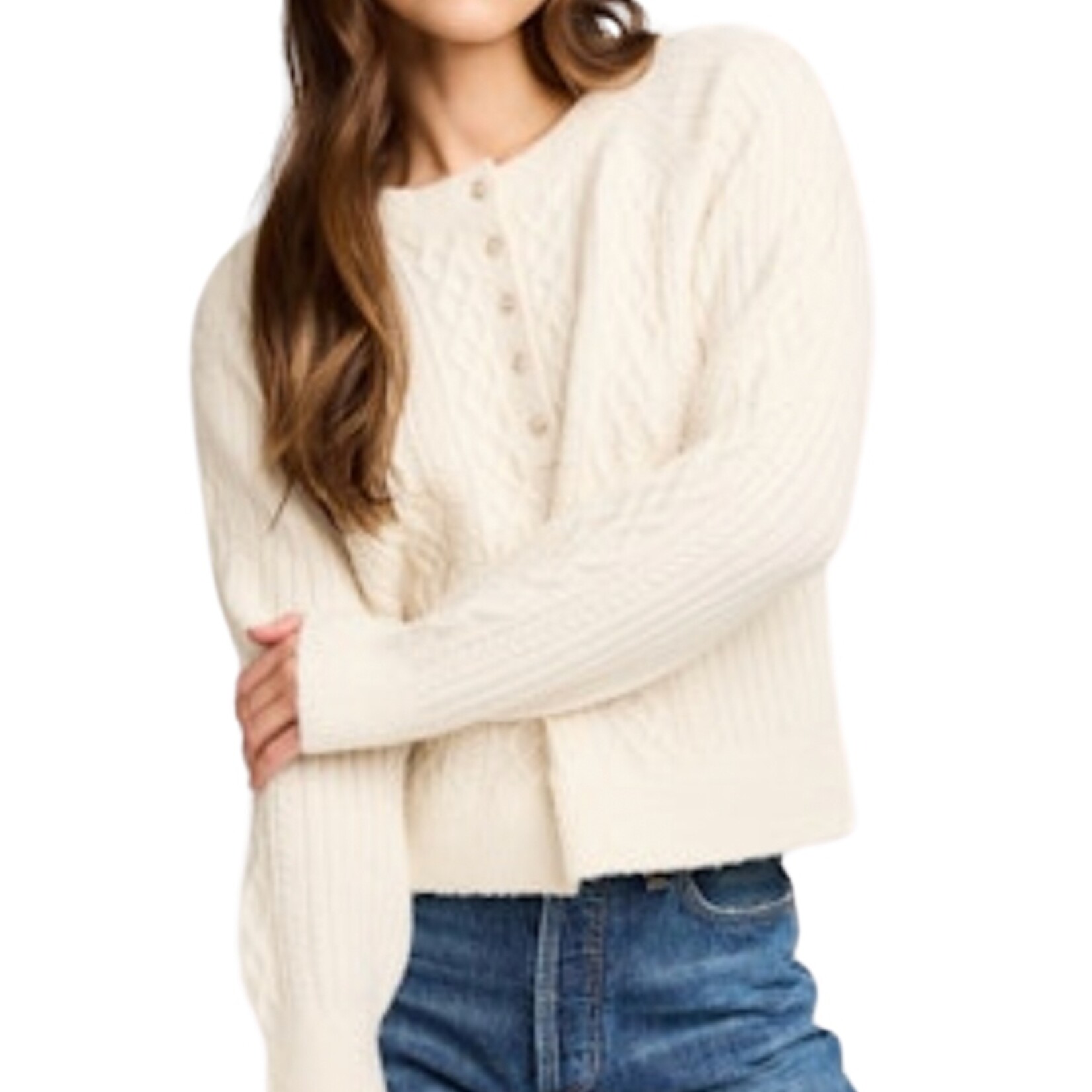 Gentle Fawn Aspen Button Cable Knit