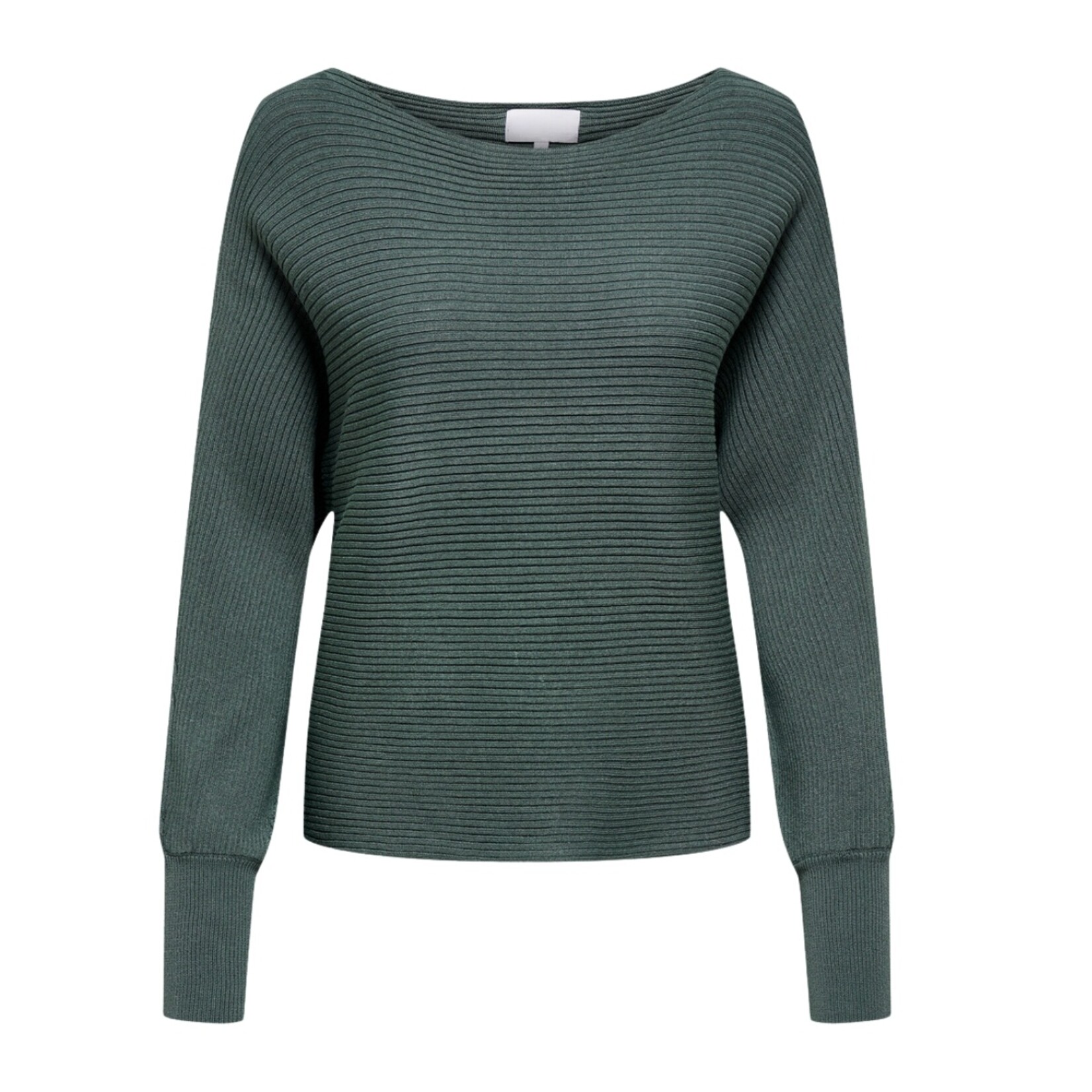 Only Addison Boatneck Rib Knit - Balsam
