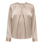 Only Millie Satin Top - Pearl