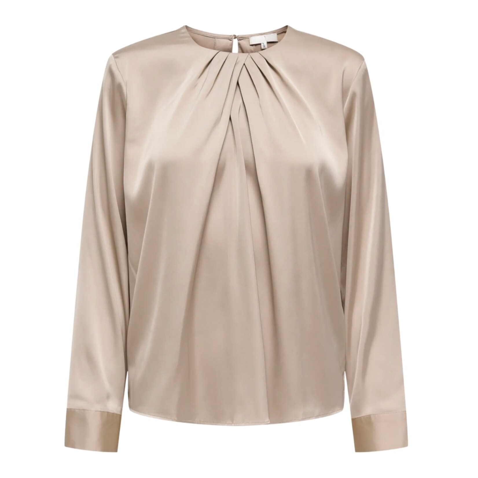 Only Millie Satin Top - Pearl