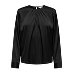 Only Millie Satin Top - Black