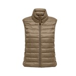 Only Tahia Quilted Vest - Cocoa Créme