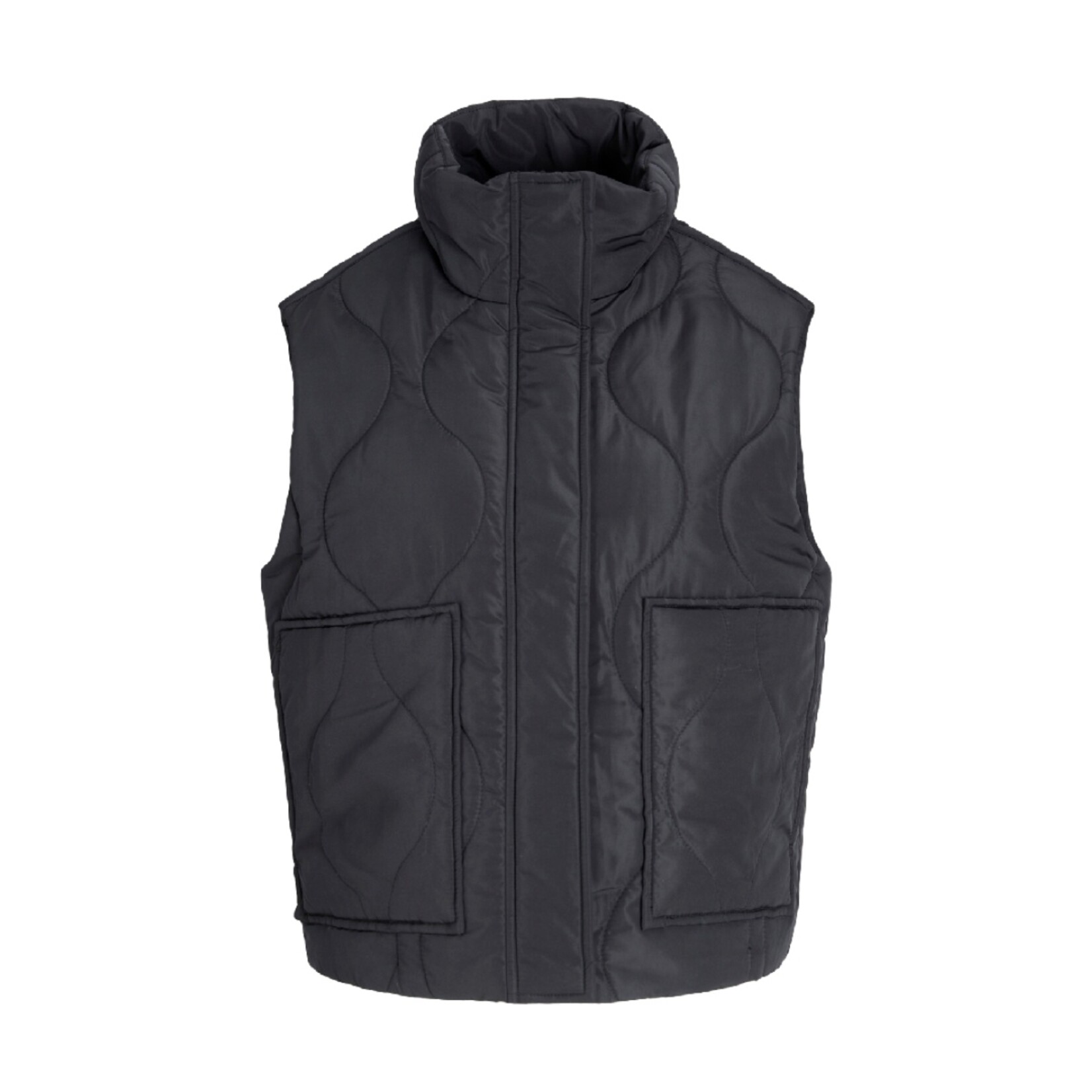 JJXX Serena Quilted Vest - Black