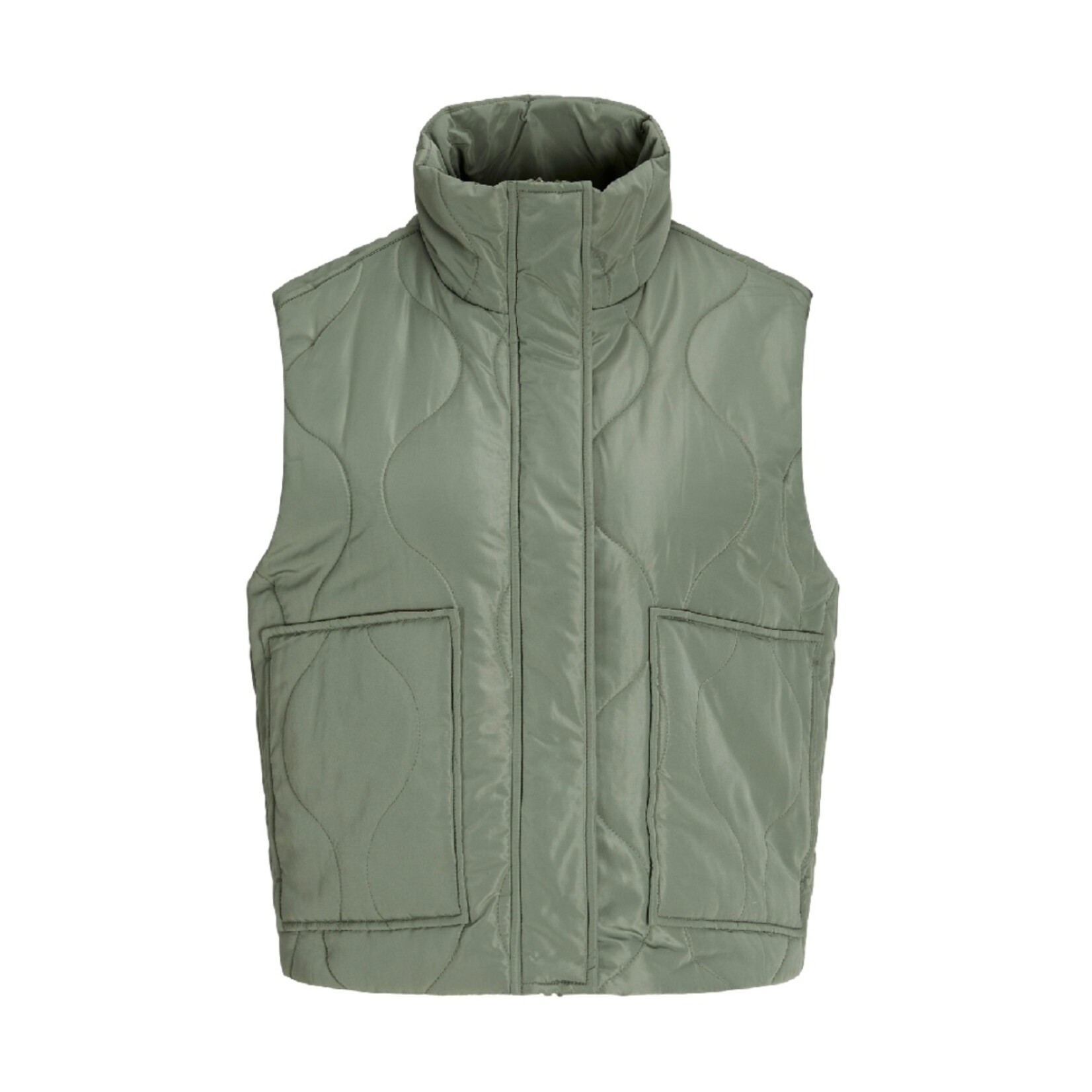 JJXX Serena Quilted Vest - Sea Spray