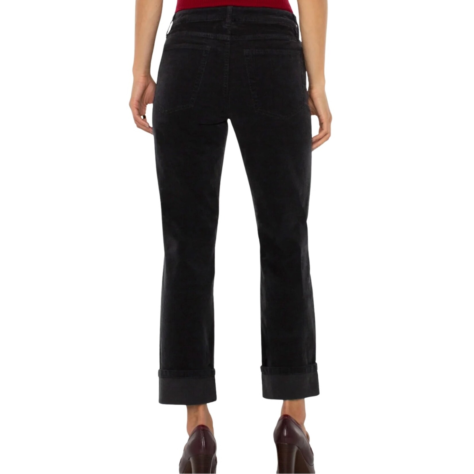 Liverpool Marley Cord Cuff Pant