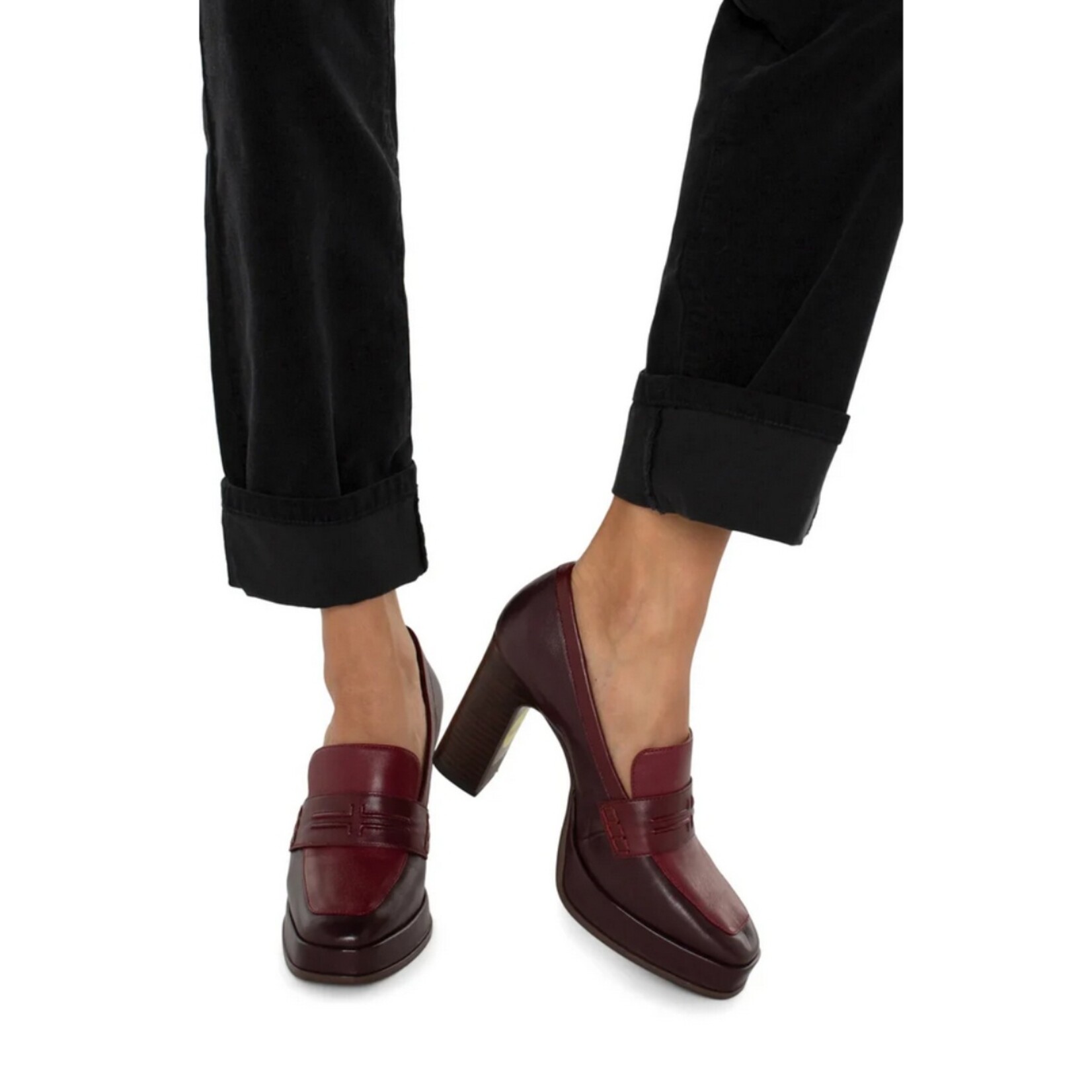 Liverpool Marley Cord Cuff Pant