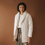 Gentle Fawn Davis Quilted Coat - Cream