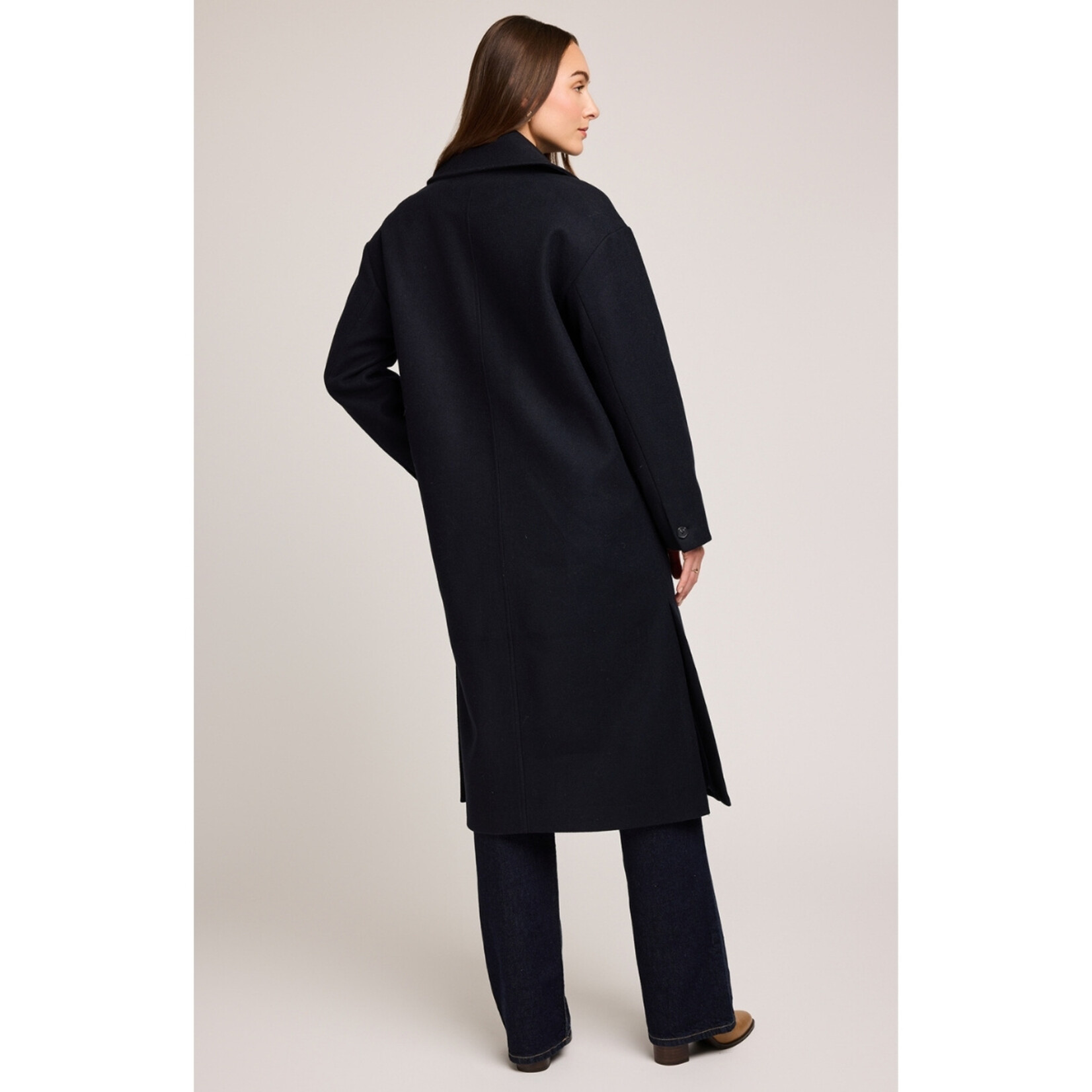 Gentle Fawn Agatha Long Coat - Navy