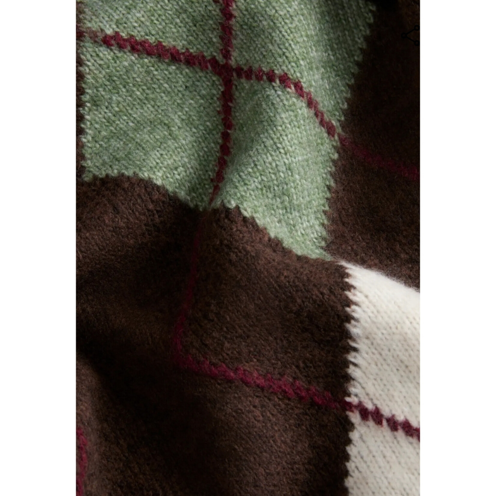 JJXX Harvi Argyle Knit