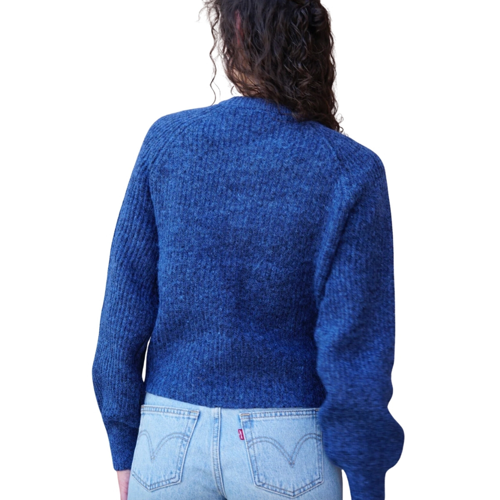 Usha Crew Neck Cardigan