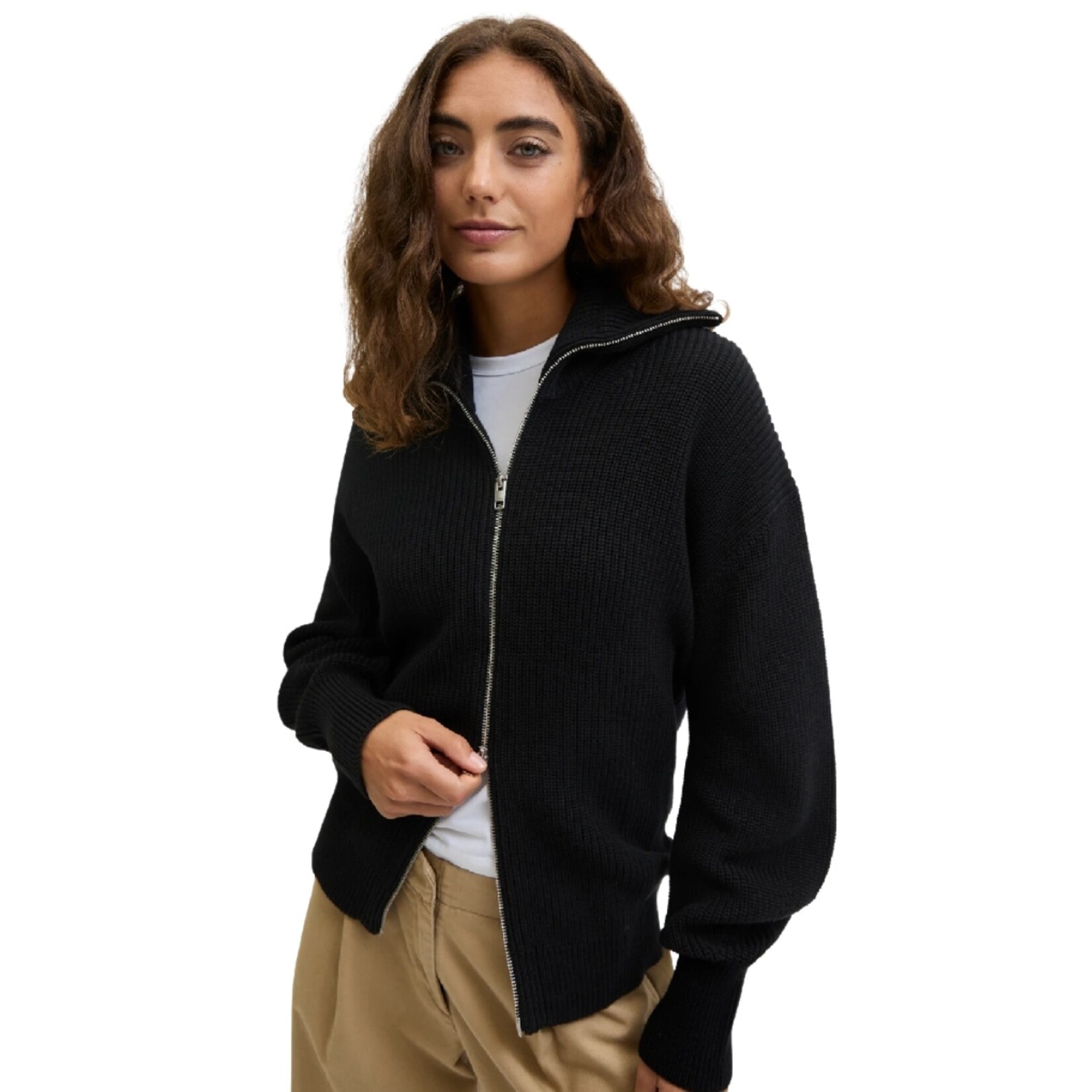 JJXX Lauren Zip Cardi