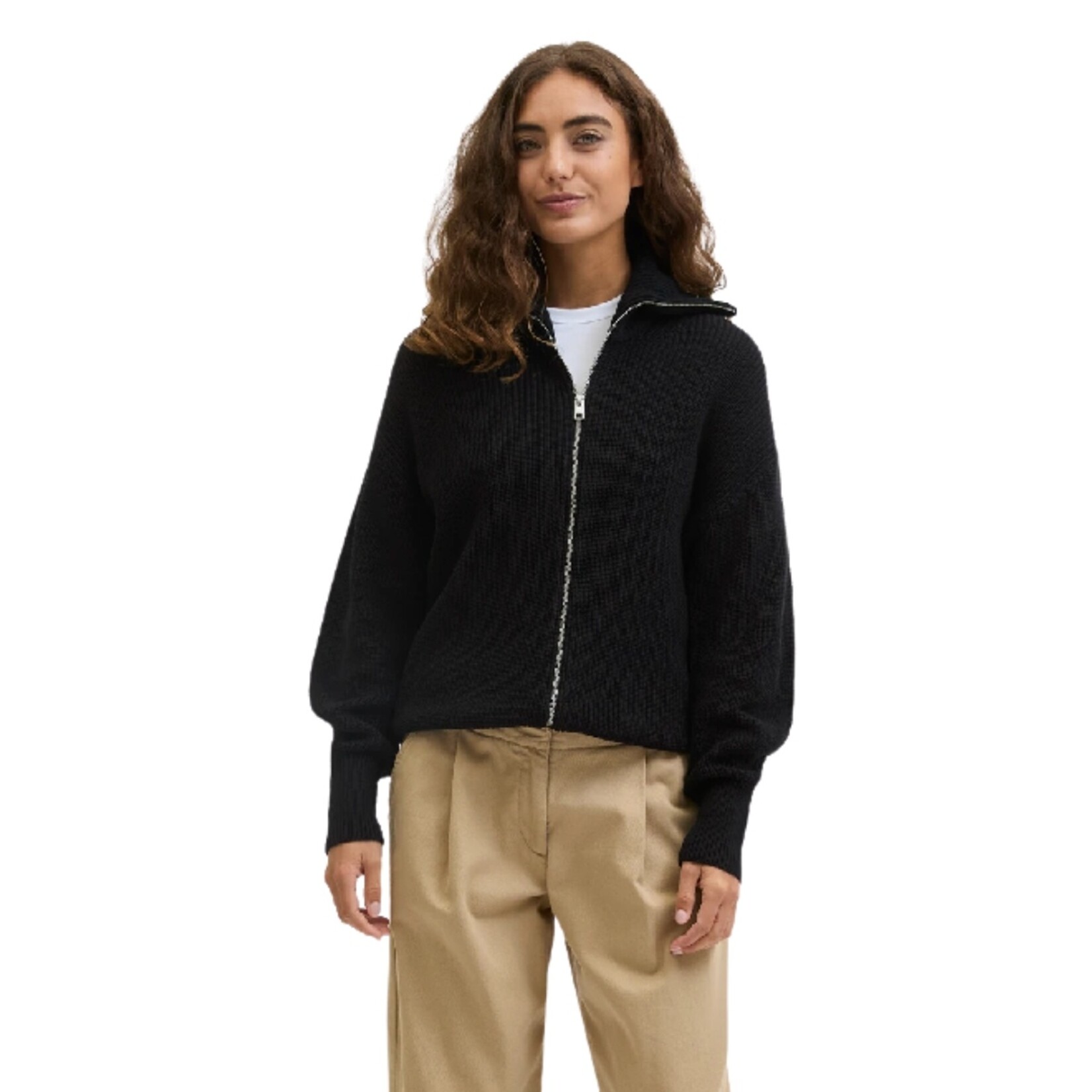 JJXX Lauren Zip Cardi